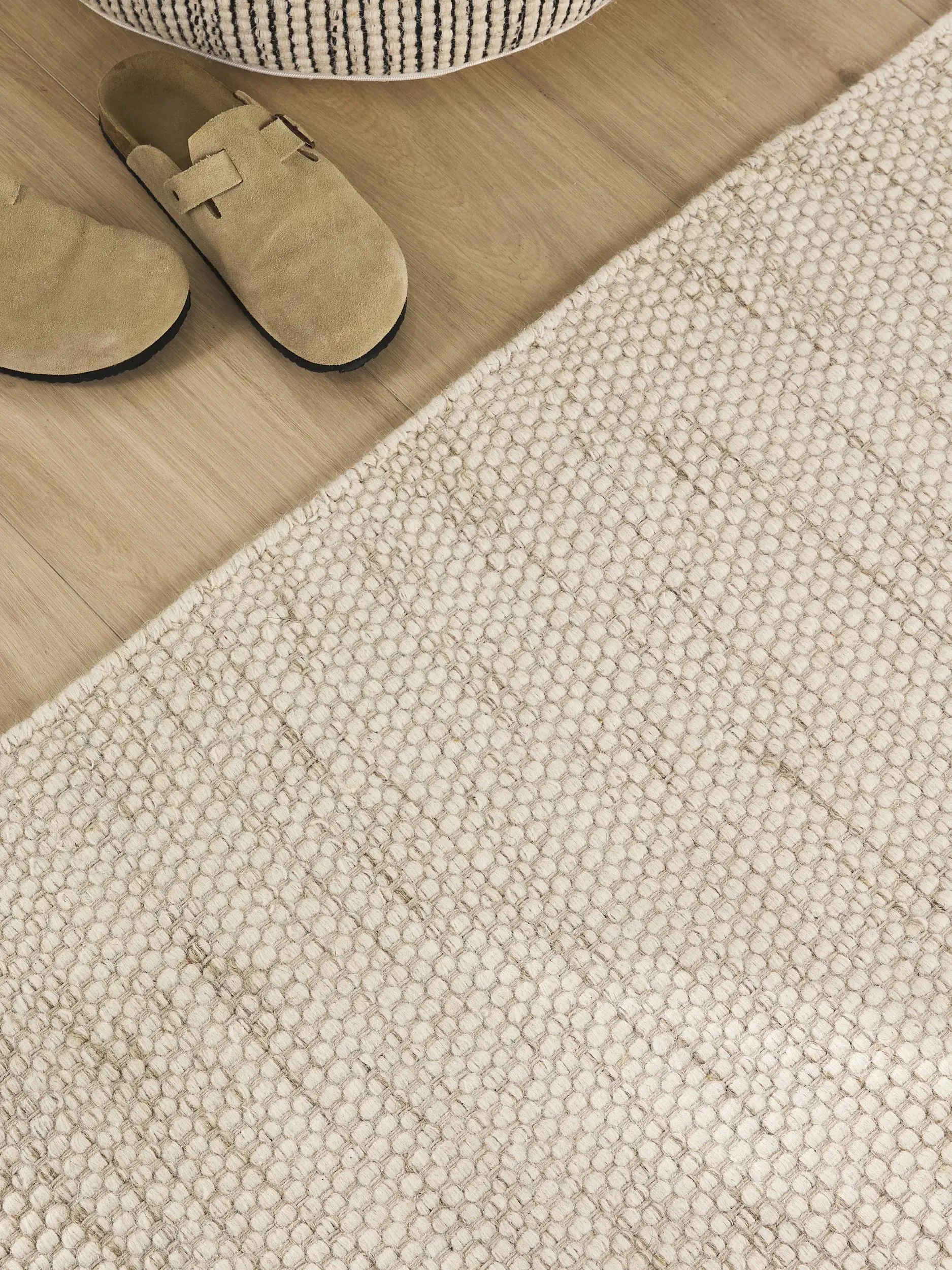 Teppich Rocco aus 80% Wolle, 20% Baumwolle in  von benuta Pure