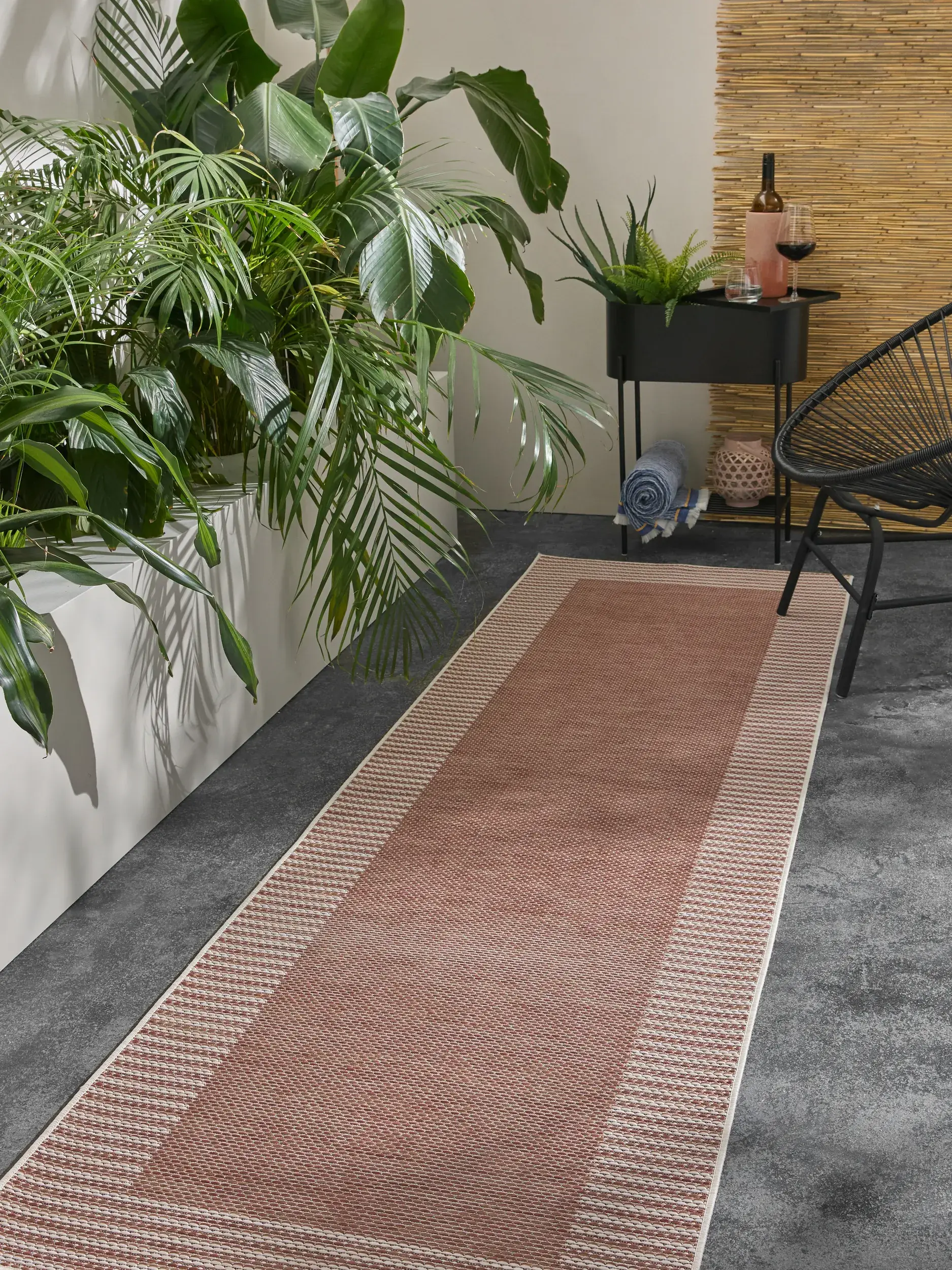 Teppich Bronco aus 100% Polypropylen in Braun von benuta Nest