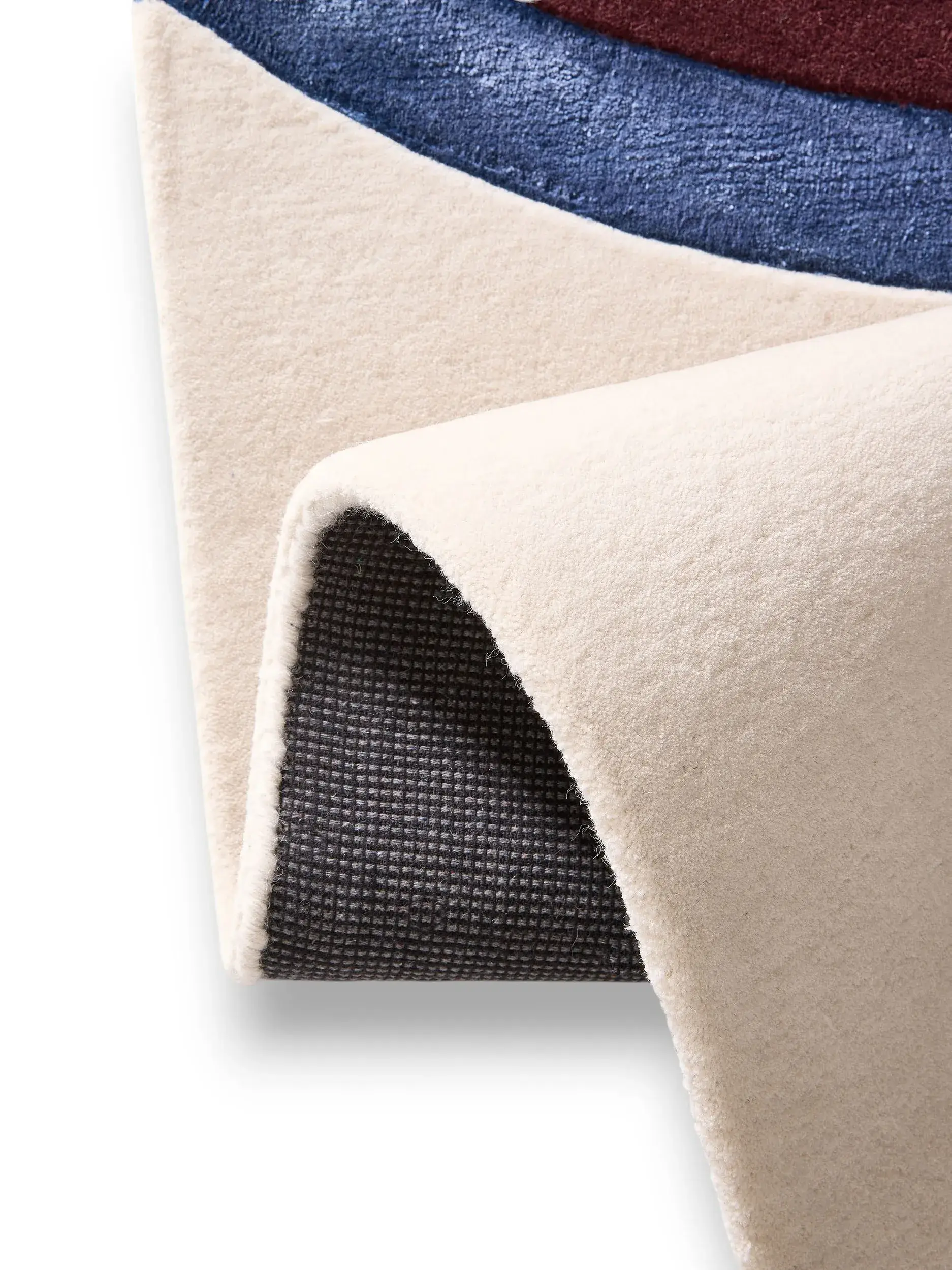 Matto 95% Villa, 5% Lyocell (TENCEL™)a värissä Monivärinen 95% Villa, 5% Lyocell (TENCEL™) korkealla nukalla merkiltä benuta Finest