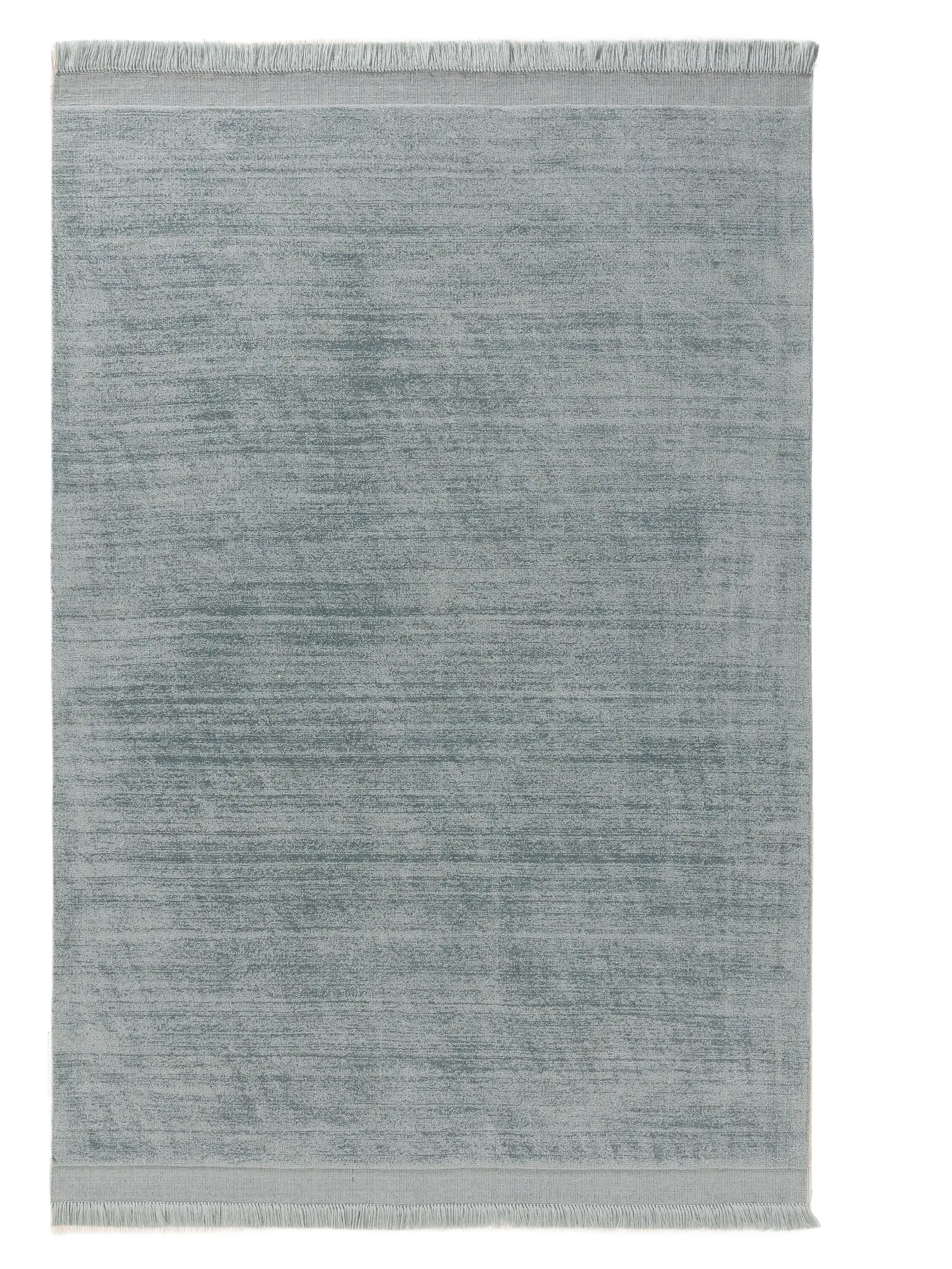 Teppich aus recyceltem Material Jade Türkis von 