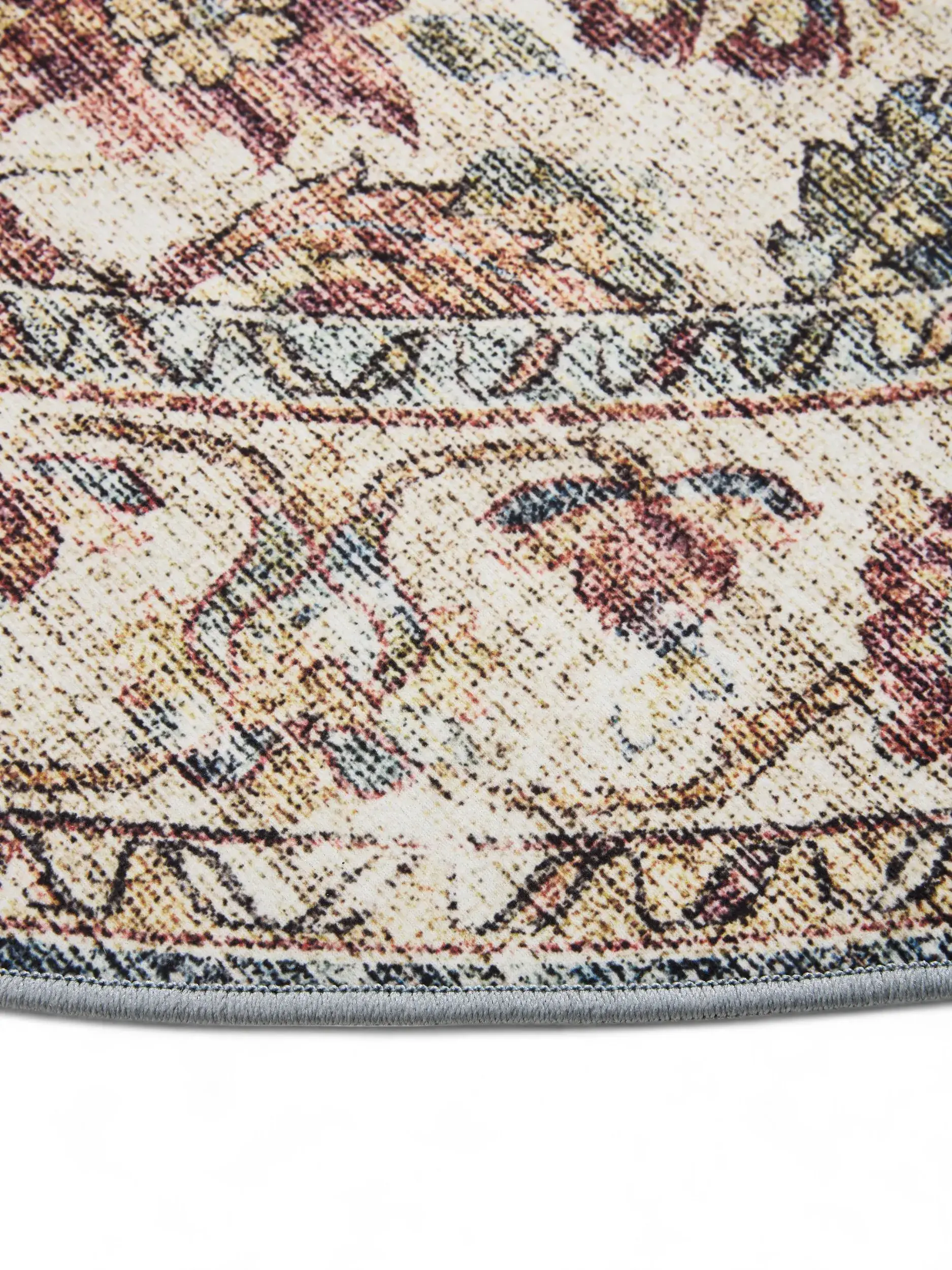 Tappeto di 100% Poliestere in Multicolor con pelo alto 100% Poliestere da benuta Basic