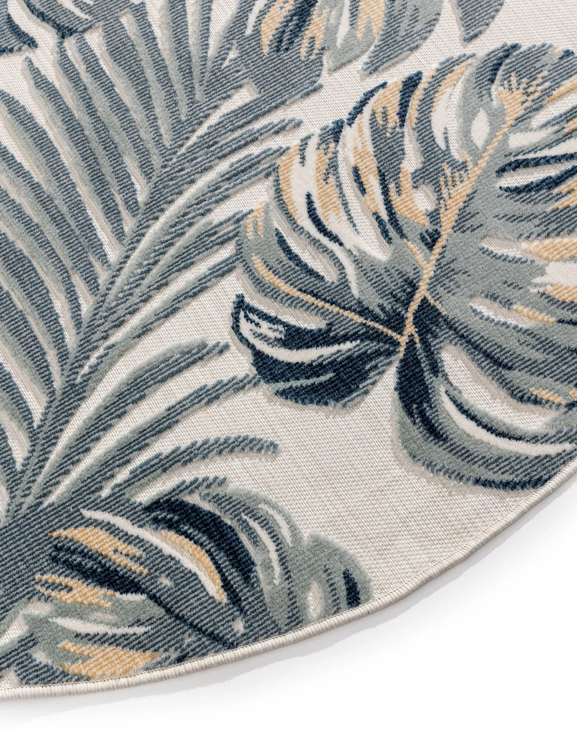 Rug made of 100% Polypropylen in Multicolour with a 100% Polypropylen high pile by benuta Basic