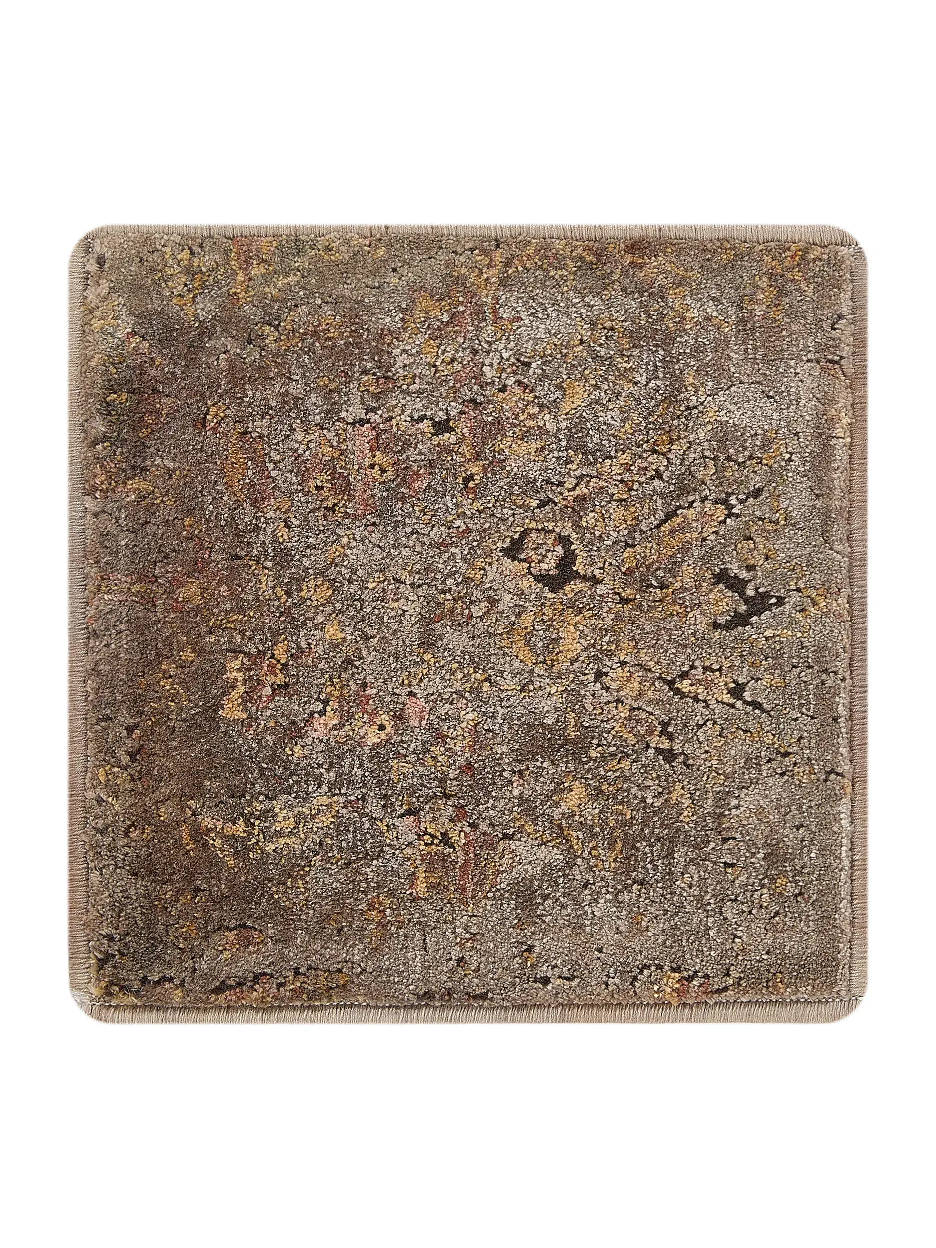 Rug Medea made of 56% Viscose, 30% Polyester, 14% Polyacryl in Brown by benuta Finest