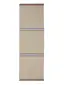 Wollteppich Läufer Livio Beige/Blau