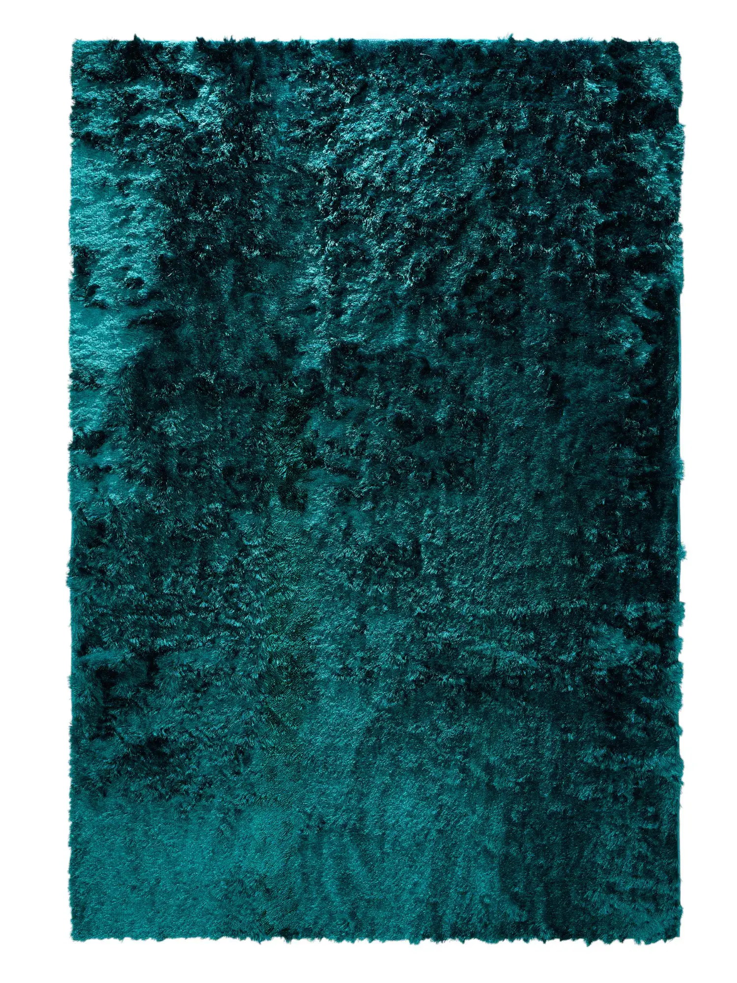 Teppich Whisper aus 100% Polyester in Türkis von benuta Nest