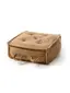 Coussin de sol Jutta Marron clair