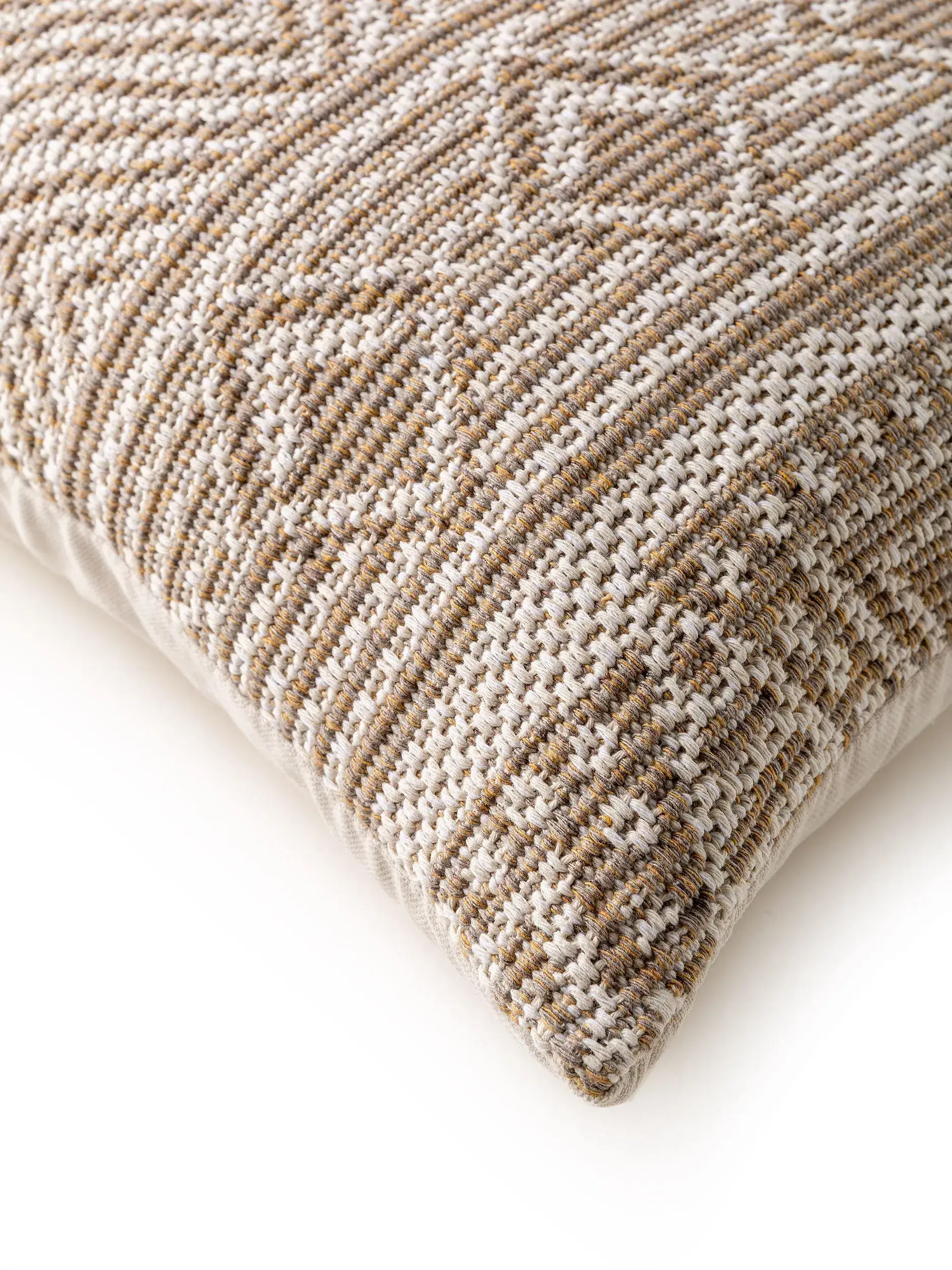 Kissenbezug Naxos Cream/Taupe von benuta