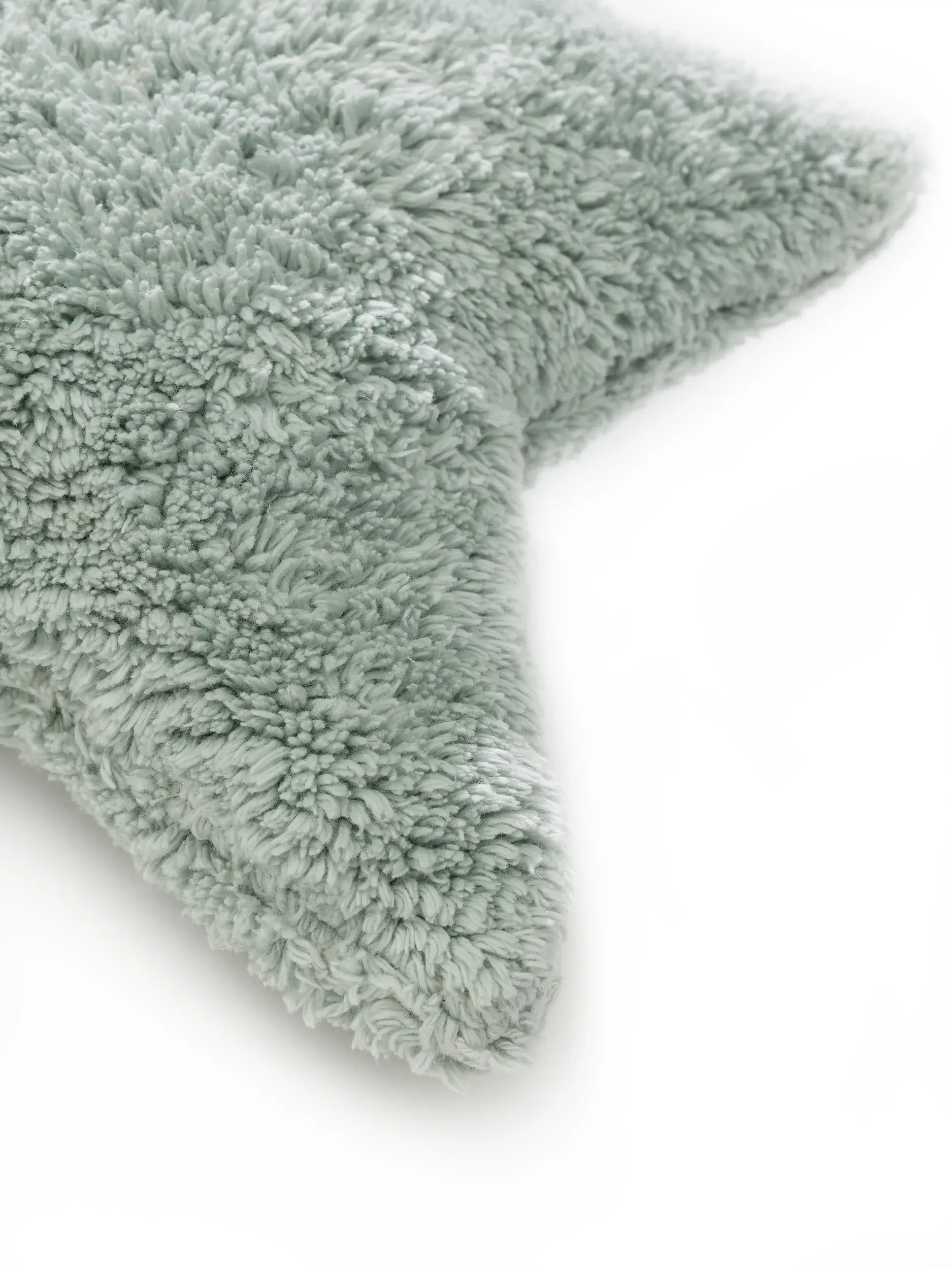 Kudde Stars Mint med Barnmotiv-design i 100% Bomull från Lytte