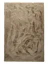 Shaggy rug Lux Taupe