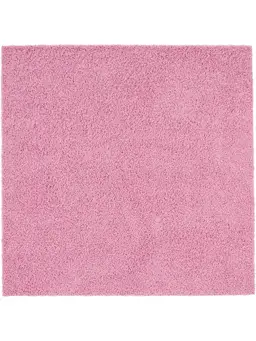 Tapis à poils longs Swirls Rose