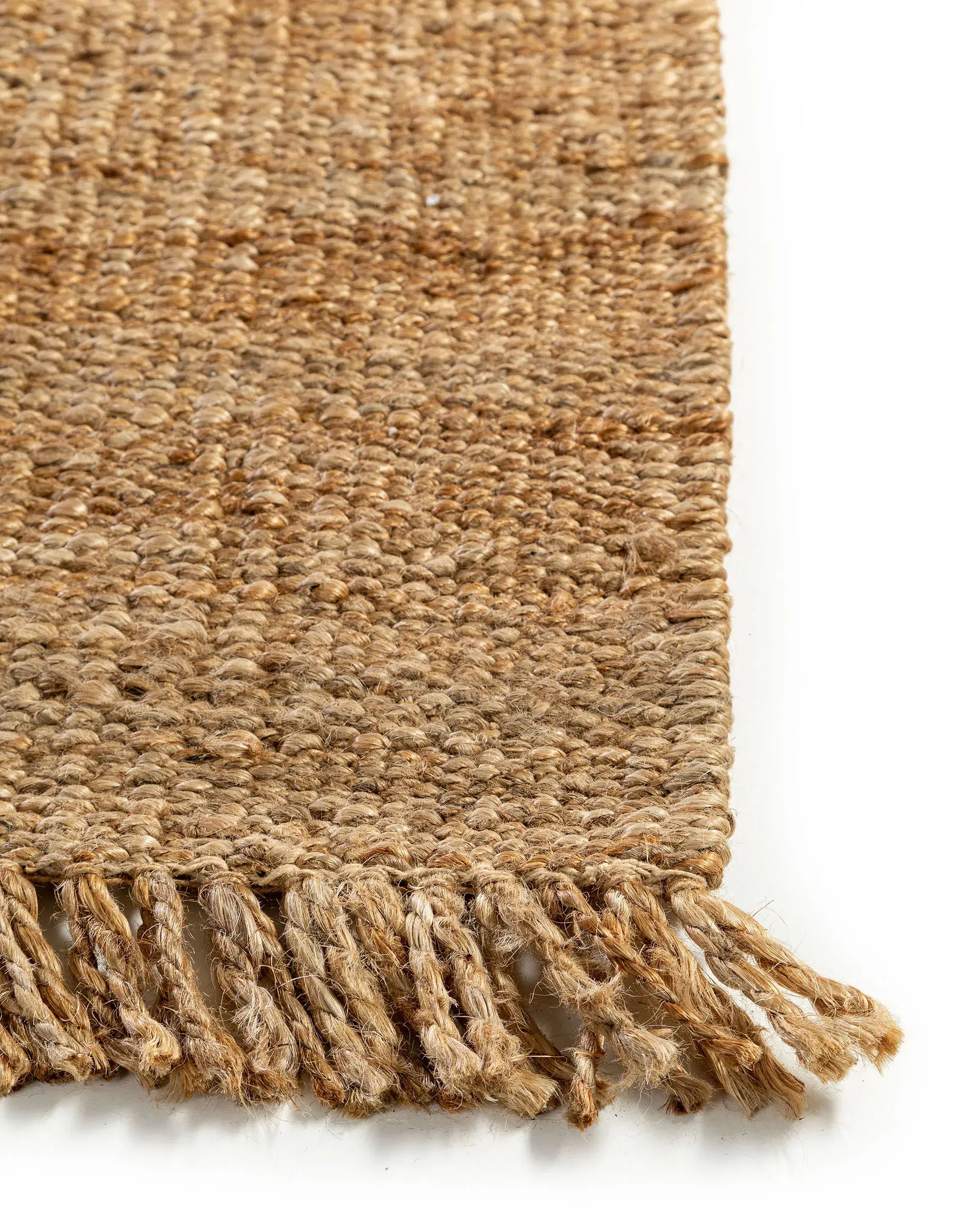 Tapis Jork en 100% Jute en Marron de benuta pure