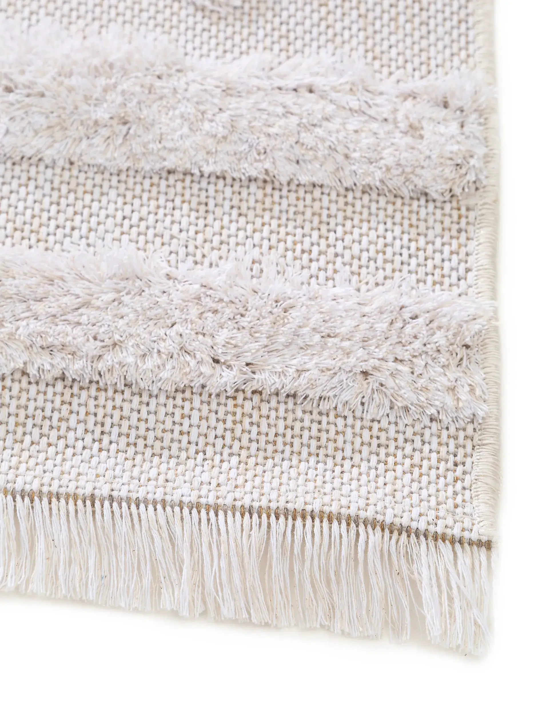 Teppich Oslo aus 100% Baumwolle in Beige von benuta Pop