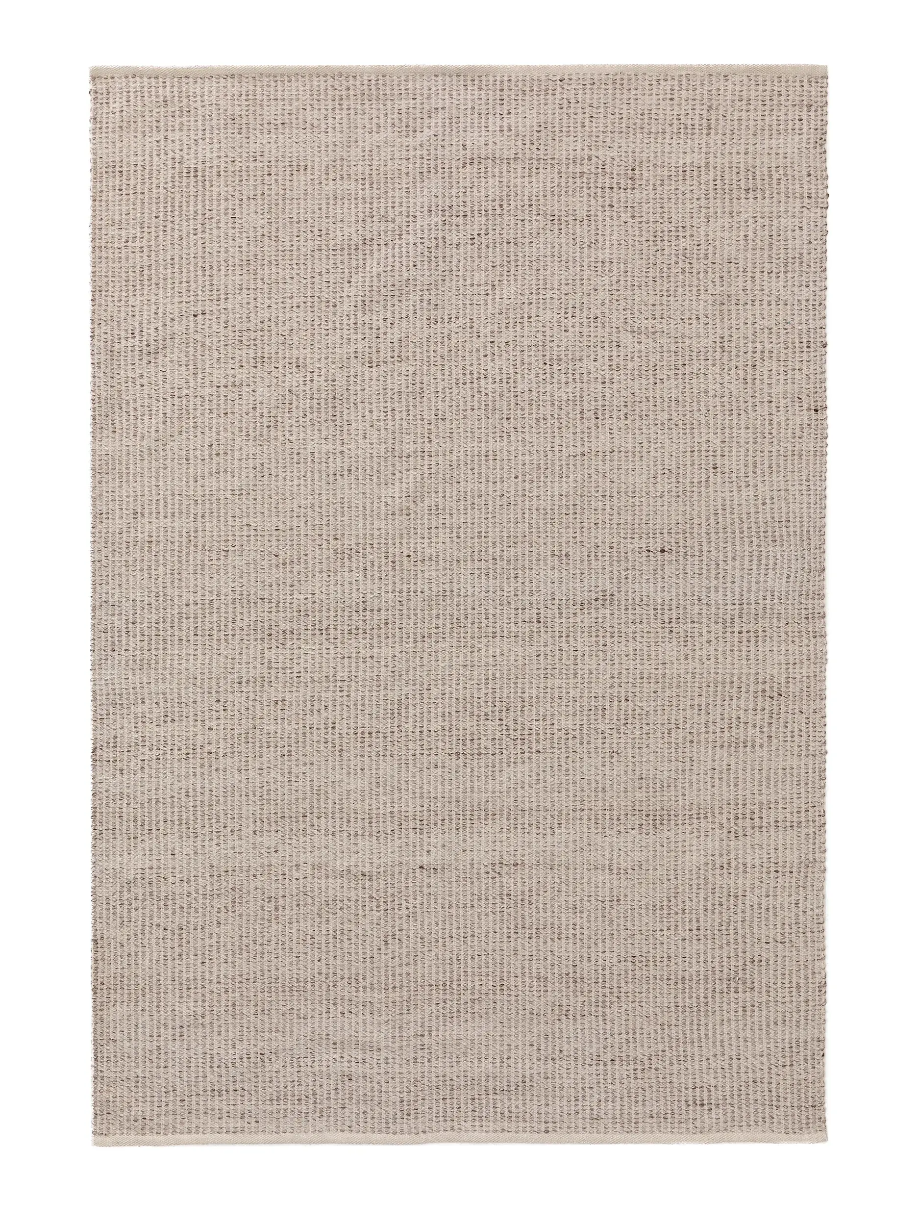 Matta av 100% Polyester (återvunnen PET) i Beige med 100% Polyester (återvunnen PET) hög lugg från benuta pure