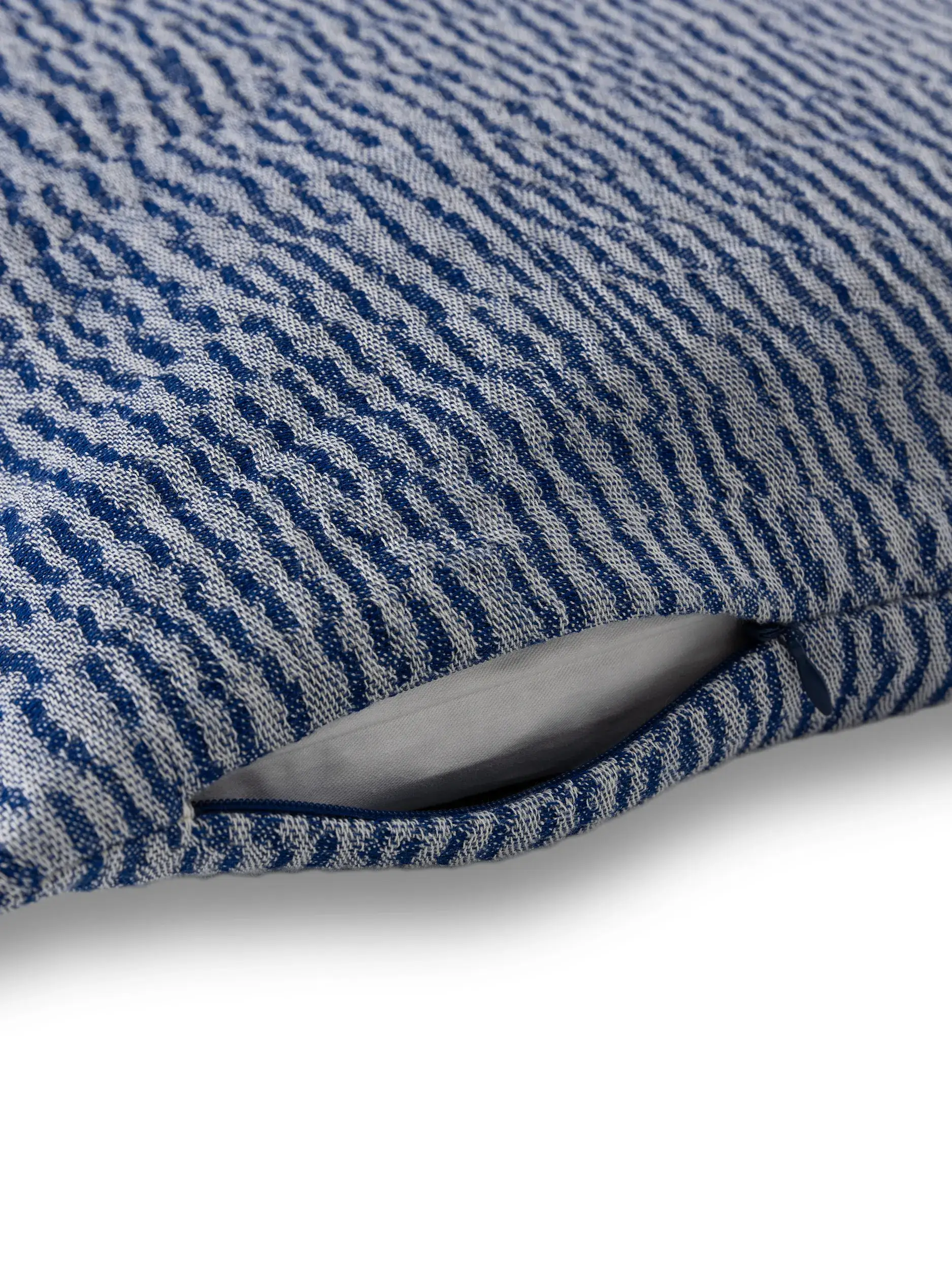 Örngott Joao Blå med Abstrakt-design i 100% Bomull från benuta nest