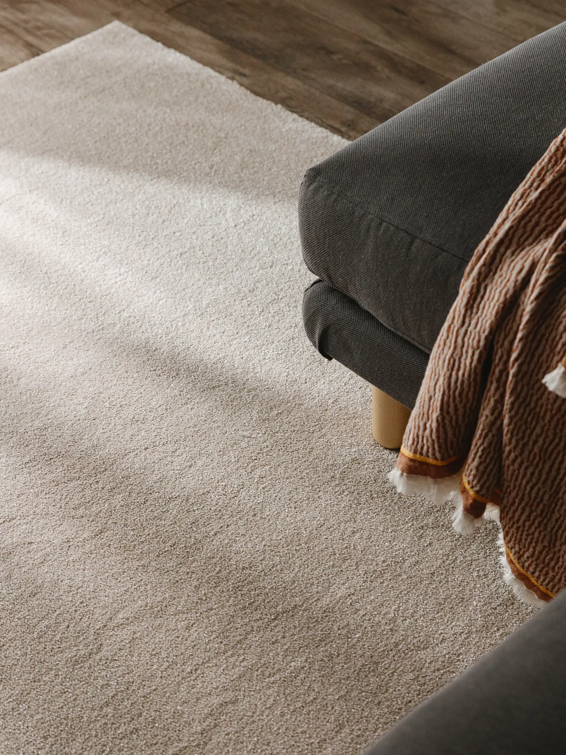 Teppich Melvin aus 100% Polypropylen in Beige von benuta Nest