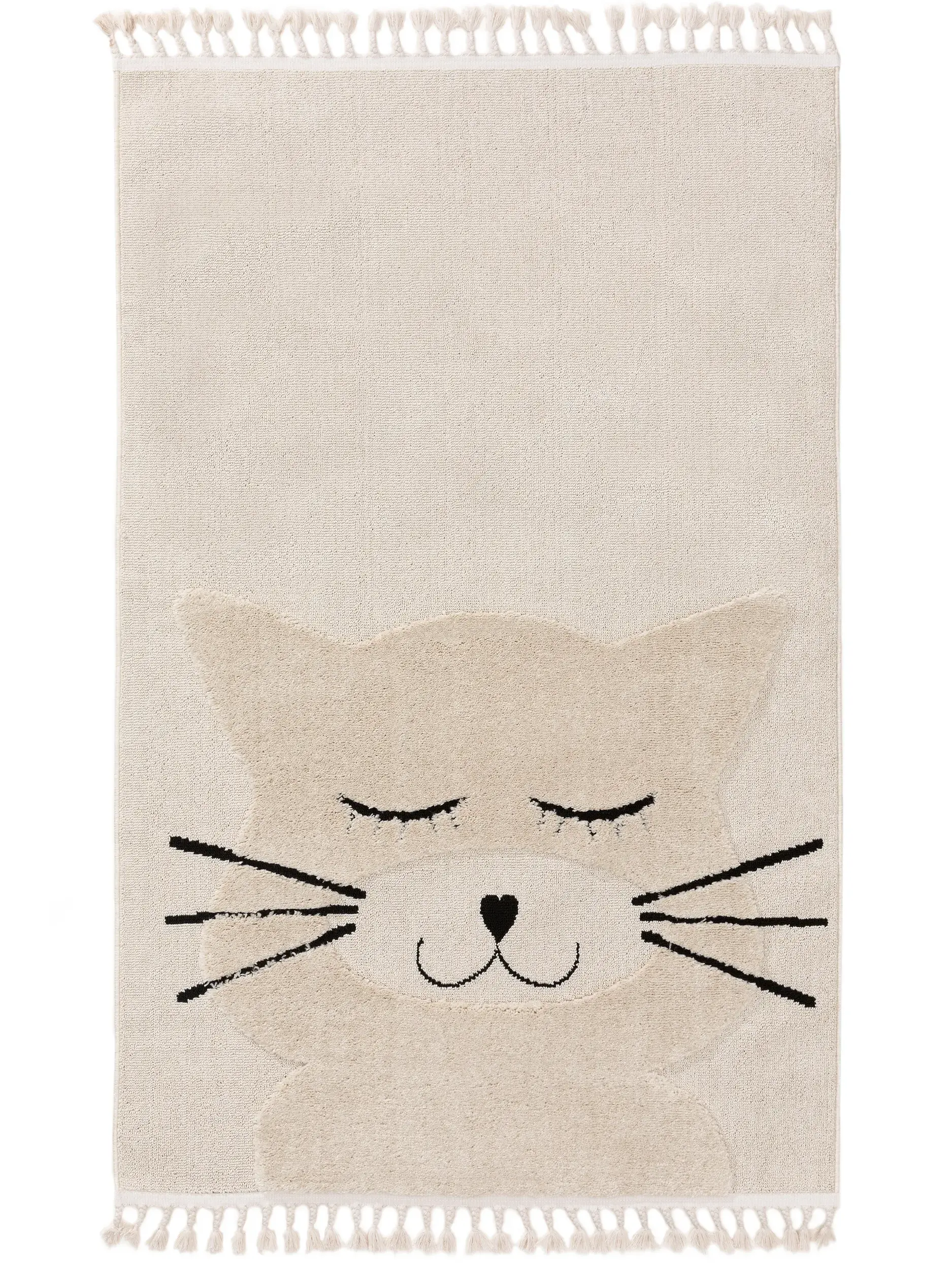 Tapis en 100% Polyester en Beige avec une pile de 100% Polyester de hauteur de Lytte