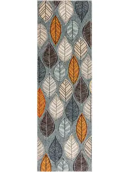 In- & Outdoor-Teppich Jerry Multicolor/Grau