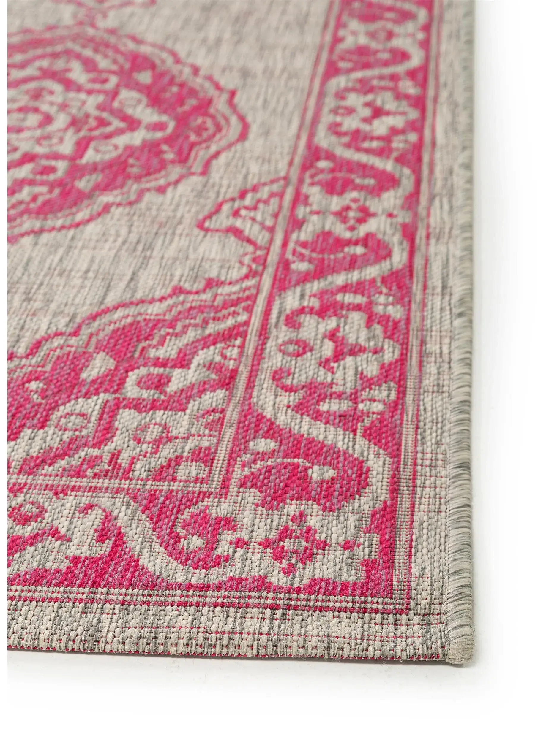Teppich Cleo aus 100% Polypropylen in Rosa von benuta