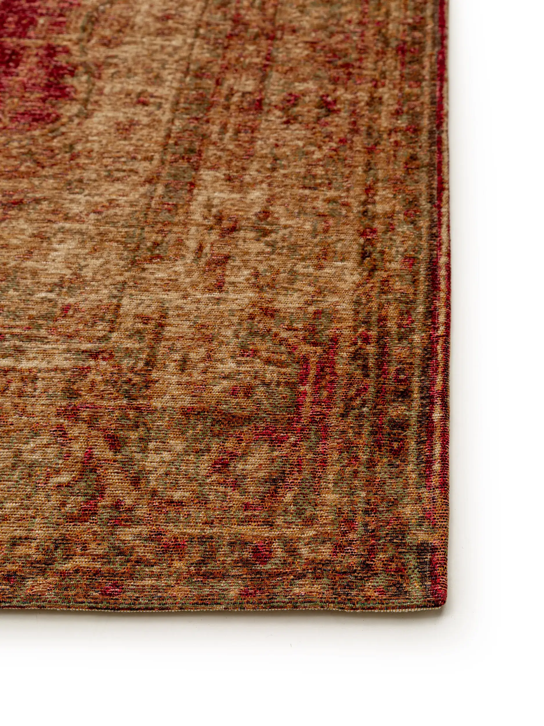 Alfombra de 79% Poliéster, 20% Algodón, 1% Látex en Beige con un pelo de {{Placeholder_Pile Height}} de altura de benuta POP