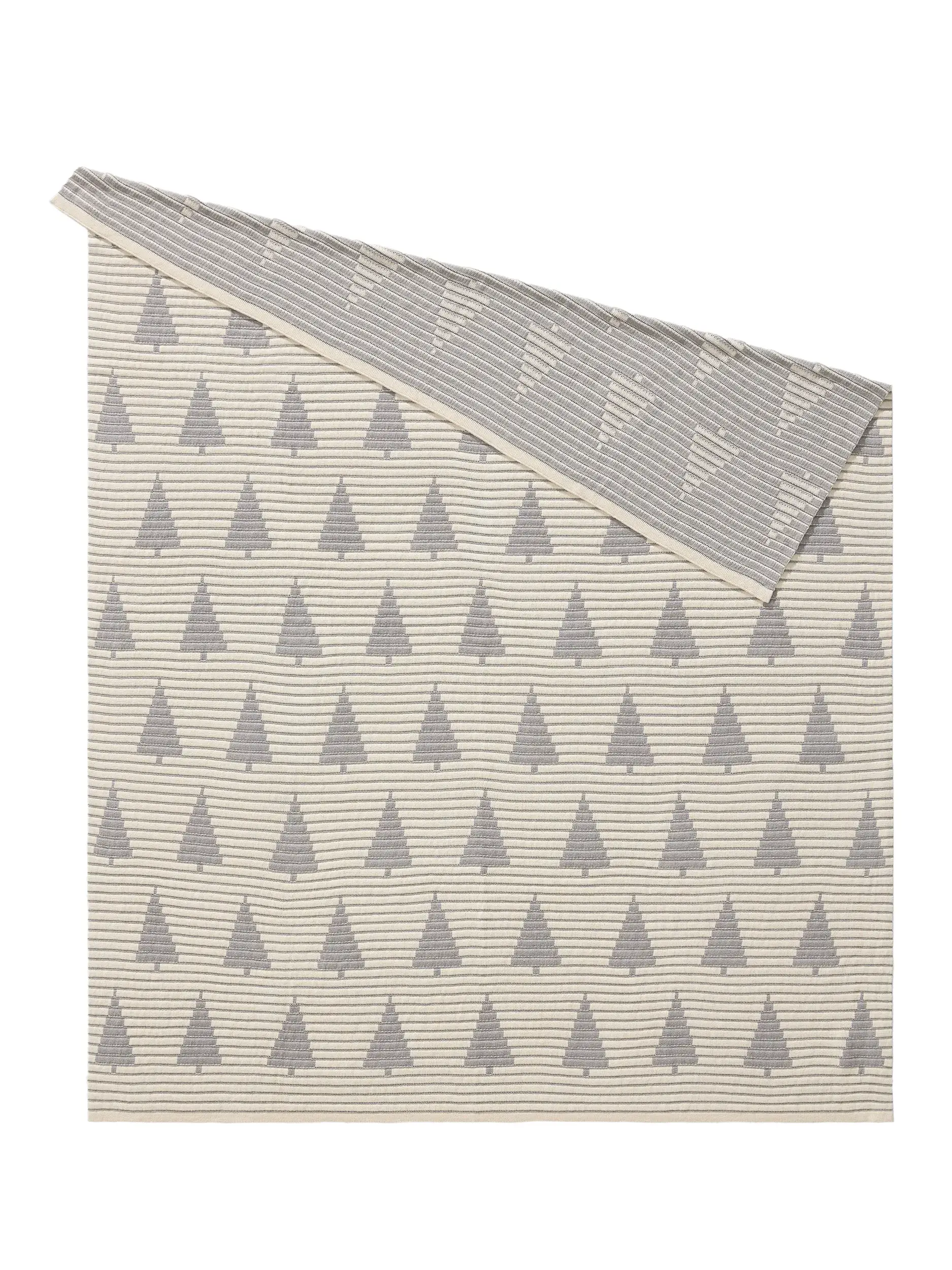 Coperta natalizia Nordic Grigio di benuta