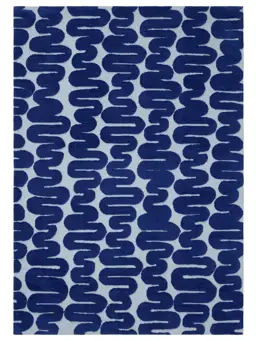 Teppich Ally Blau