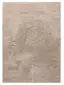 Waschbarer Hochflorteppich Melvin Beige