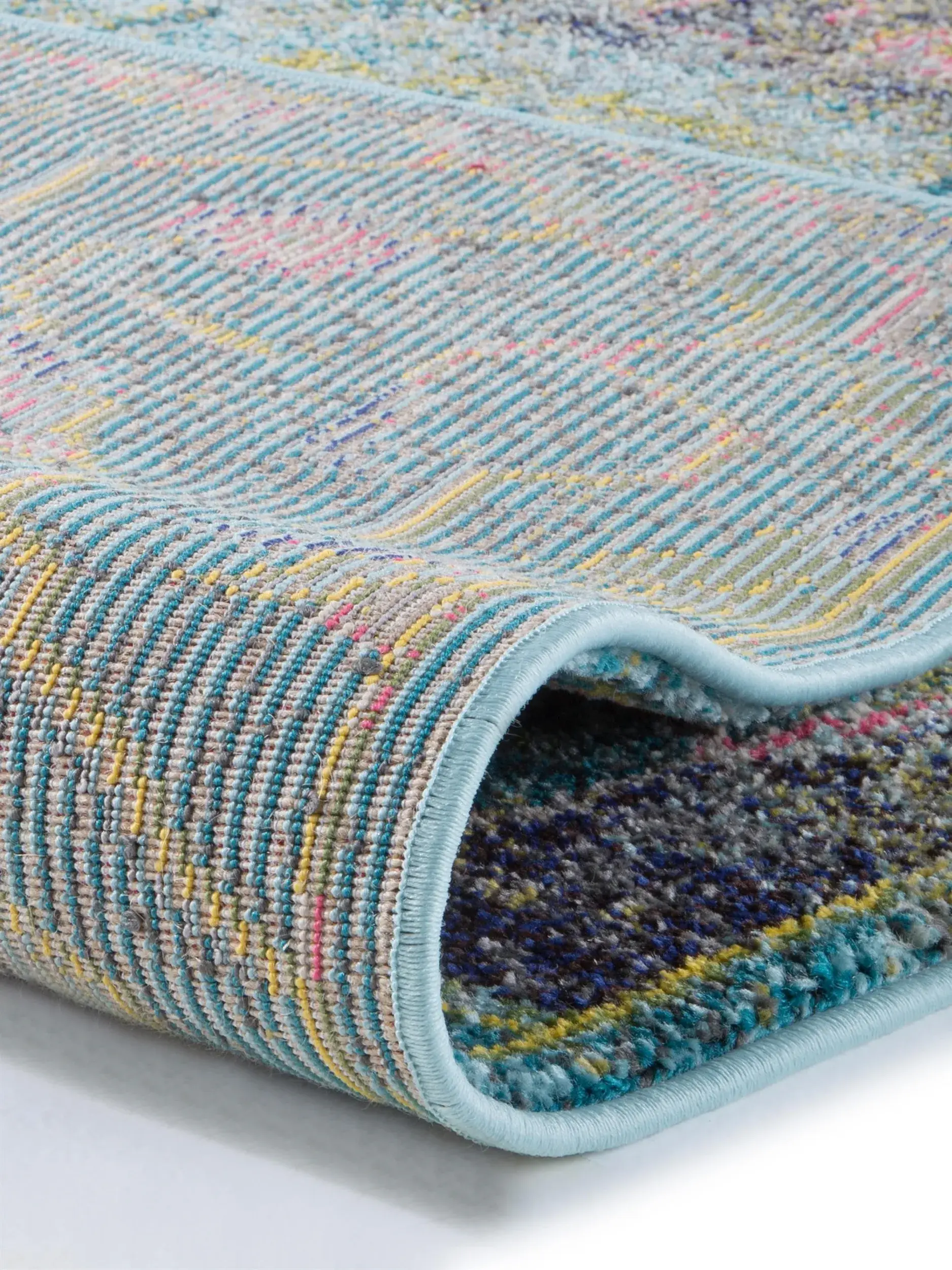 Alfombra de 100% Polipropileno en Turquesa con un pelo de {{Placeholder_Pile Height}} de altura de benuta nest