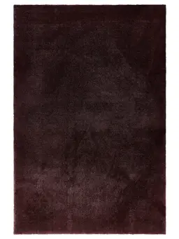 Vaskbart langhåret tæppe Melvin Bordeaux