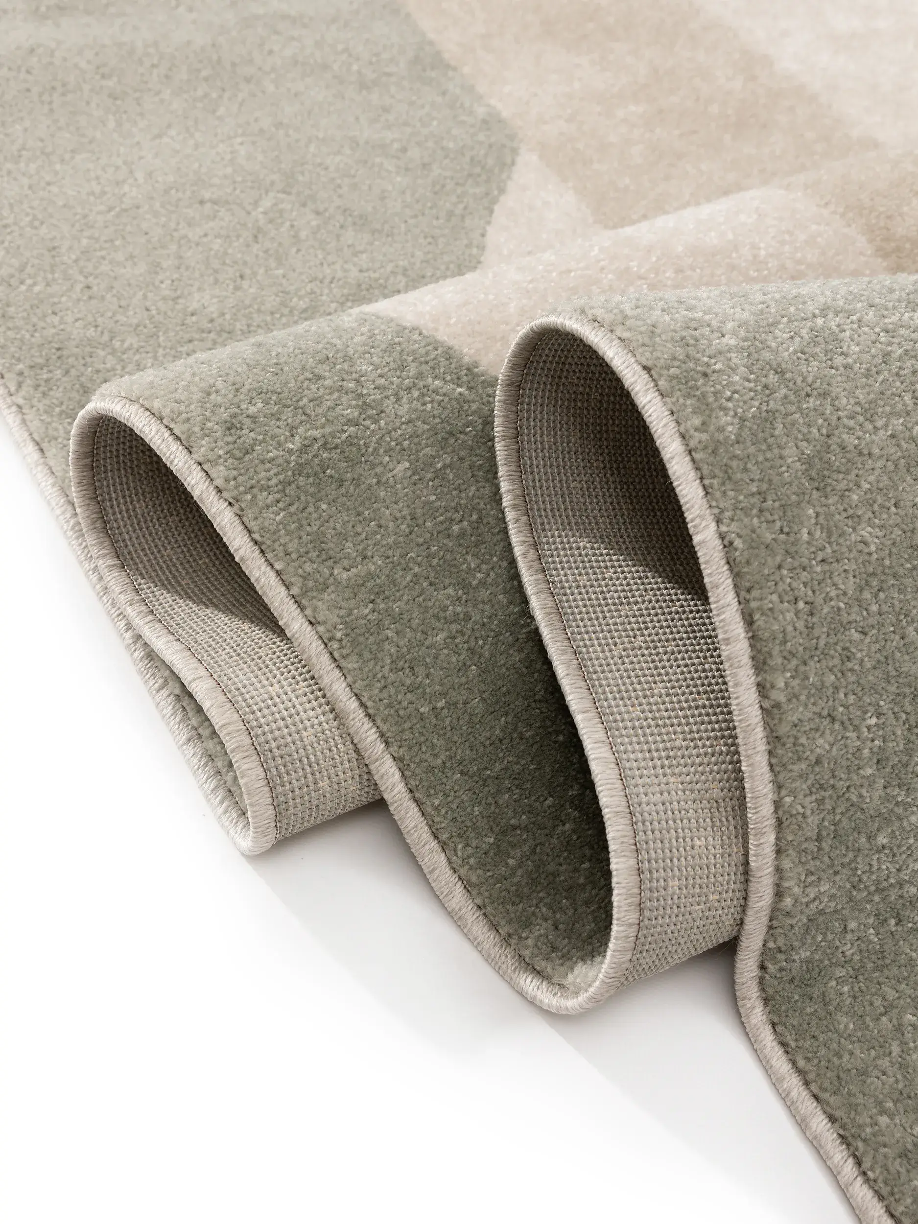 Teppich aus 100% Polypropylen in Multicolor mit 100% Polypropylen hohem Flor von benuta Pop