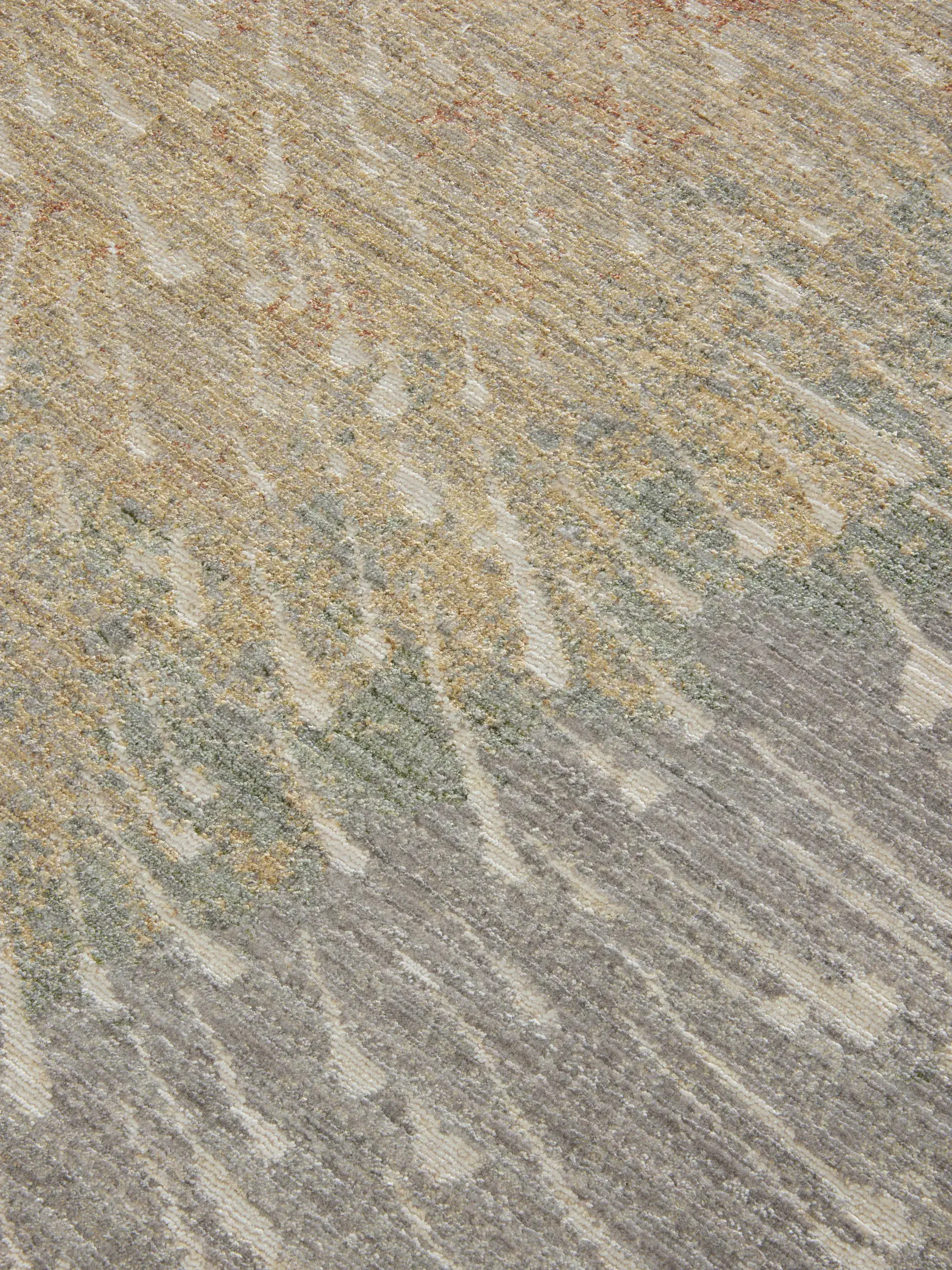 Rug Nero made of 85% Polyester, 15% Viscose in Multicolour by benuta Finest