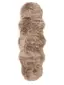 Waschbarer Hochflorteppich Nanuk Beige
