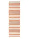 Inom- och utomhusmatta lång Rida Beige/orange
