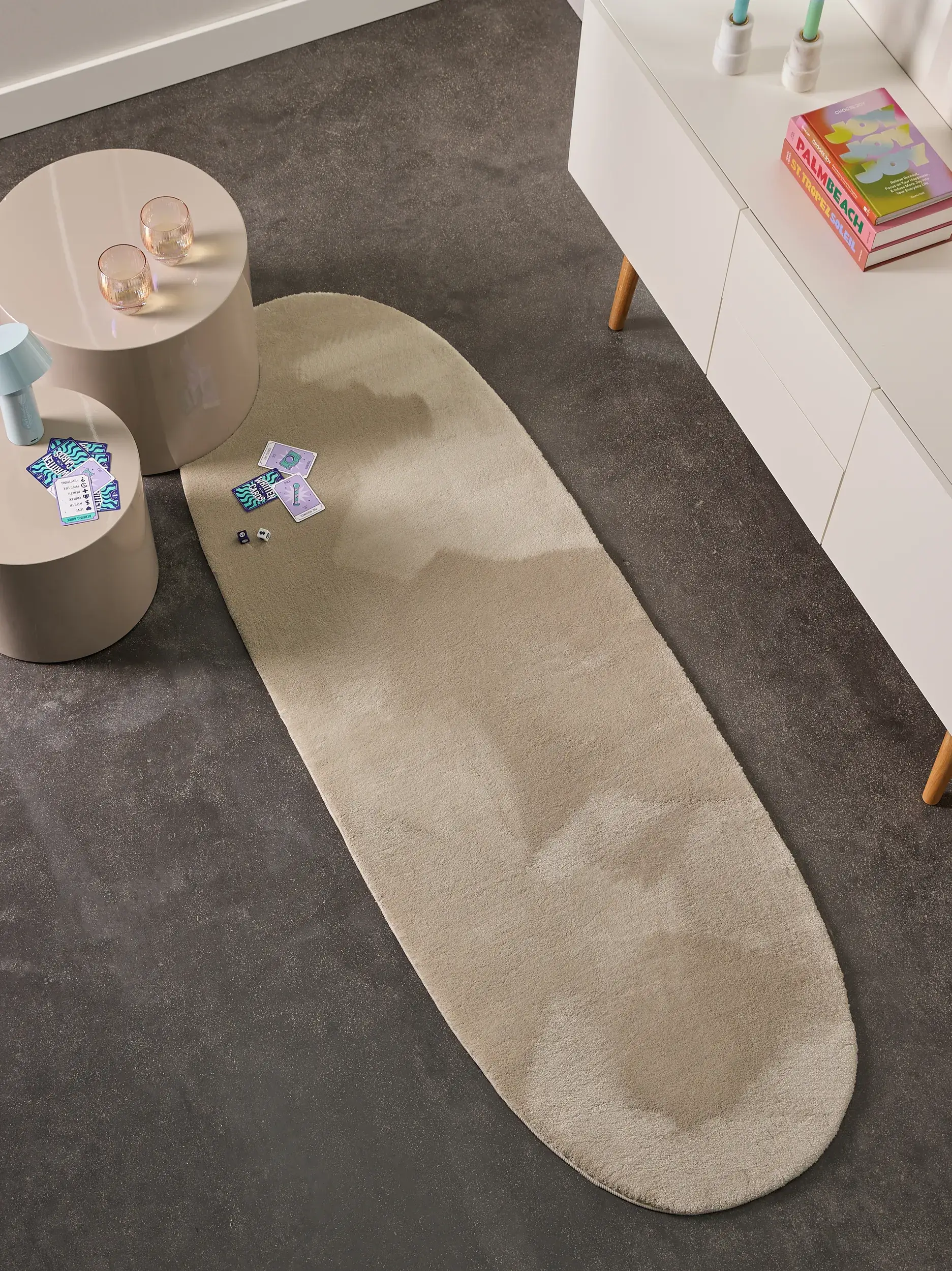 Koberec Yumi z 100% Polyester (recyklovaný PET) v  od benuta POP