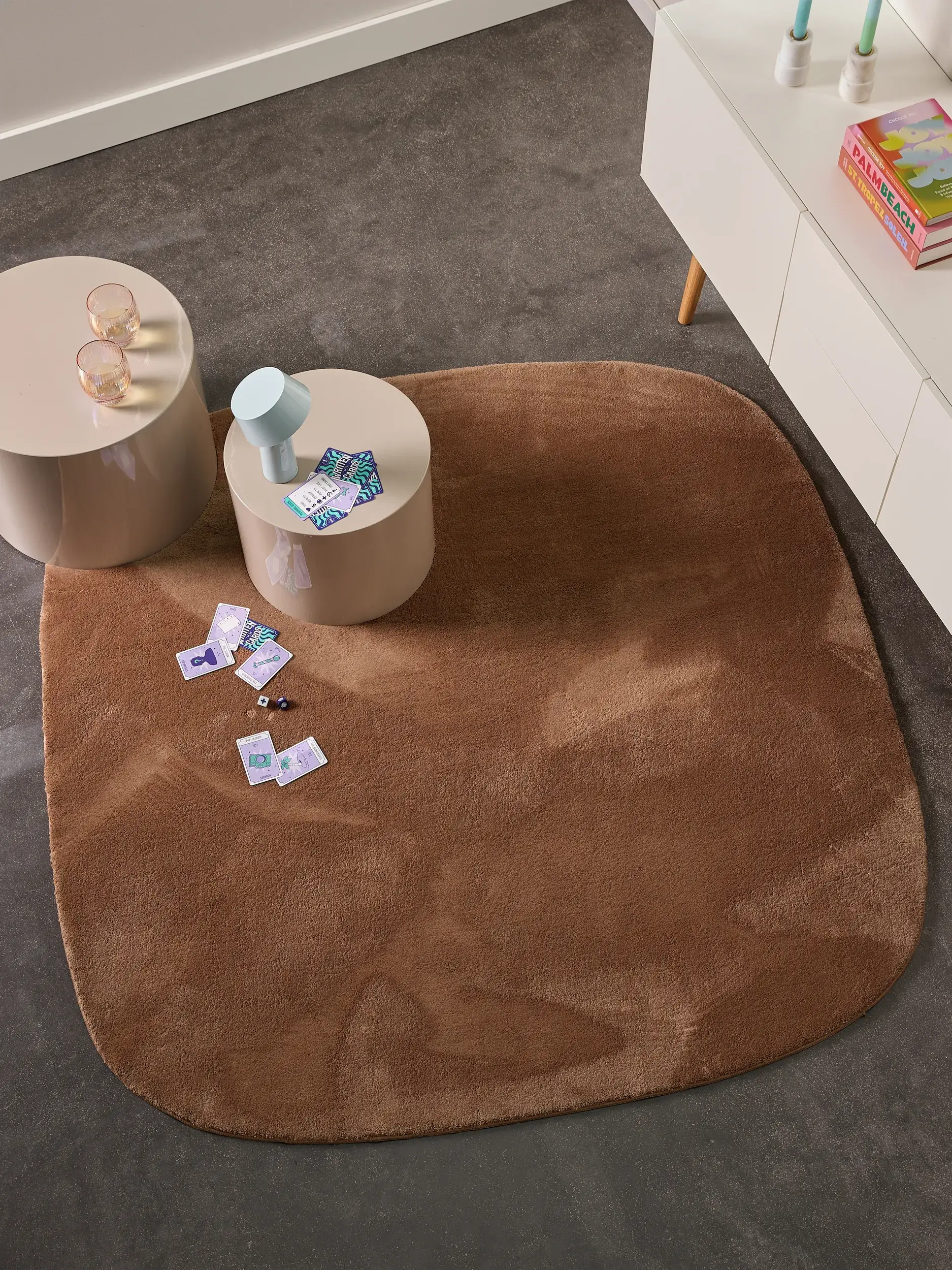 Koberec Yumi z 100% Polyester (recyklovaný PET) v  od benuta POP