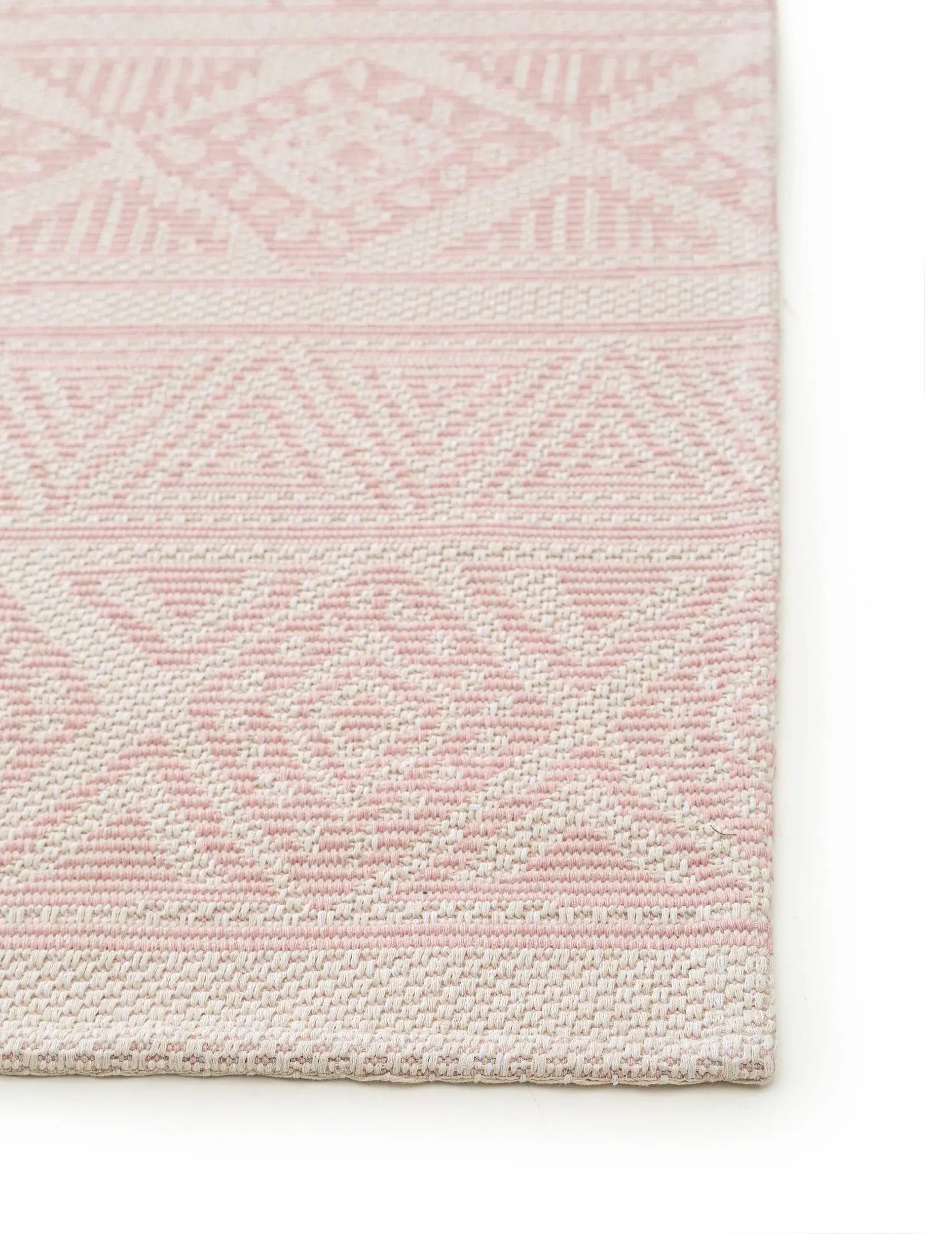 Teppich Cooper aus 100% Baumwolle in Rosa von benuta