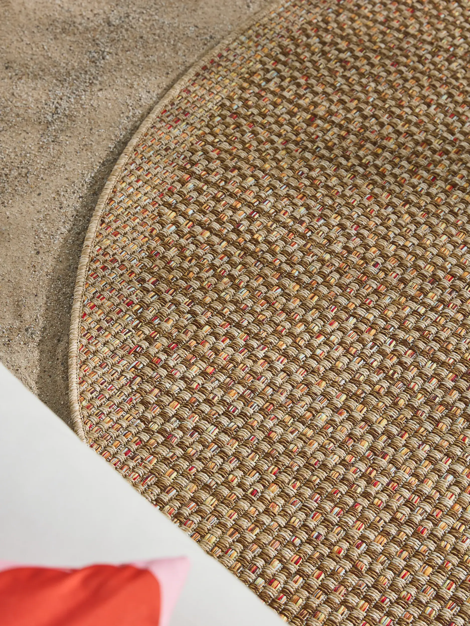 Rug made of 100% Polypropylen in Multicolour with a 100% Polypropylen high pile by benuta Nest