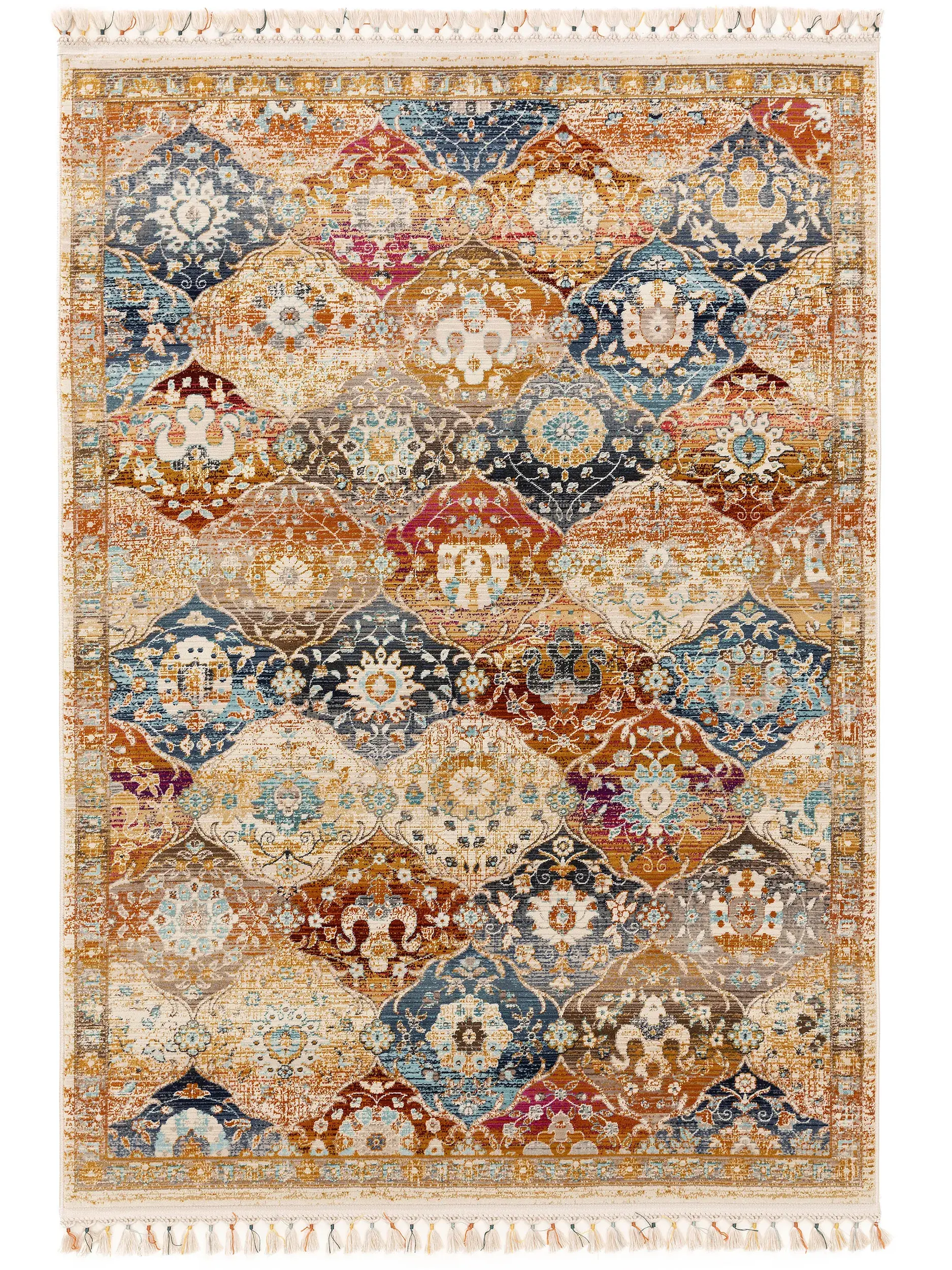 Teppich Simsala aus 100% Polypropylen in Grau von benuta