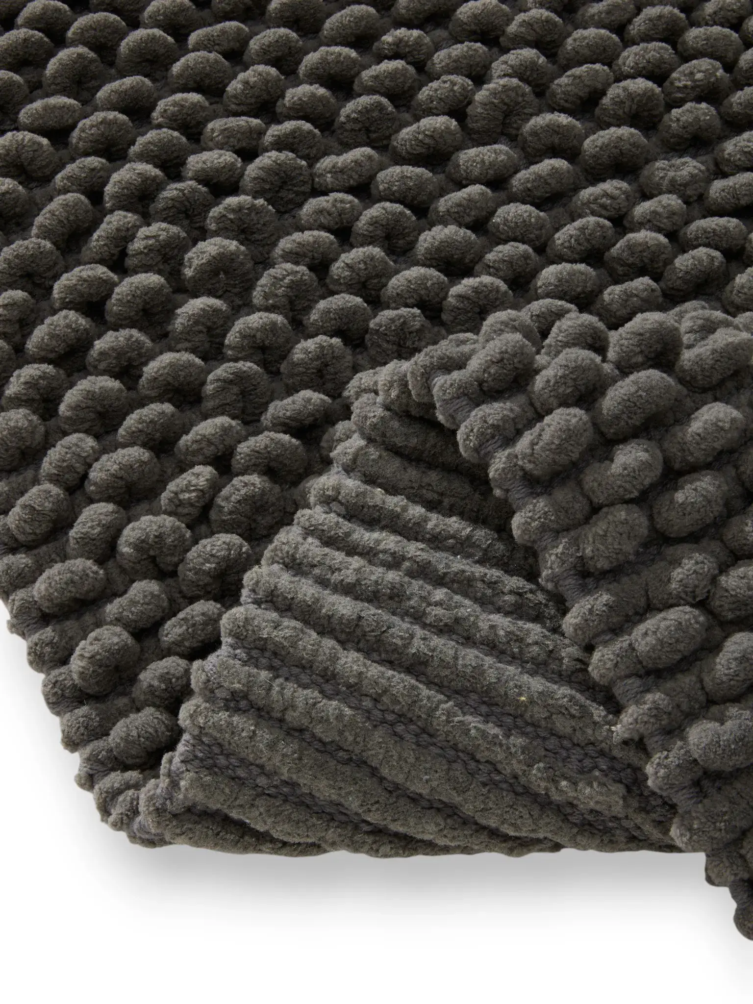 Tappeto da bagno Lynn Grigio di benuta nest