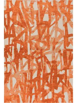 Flachgewebeteppich Stay Orange