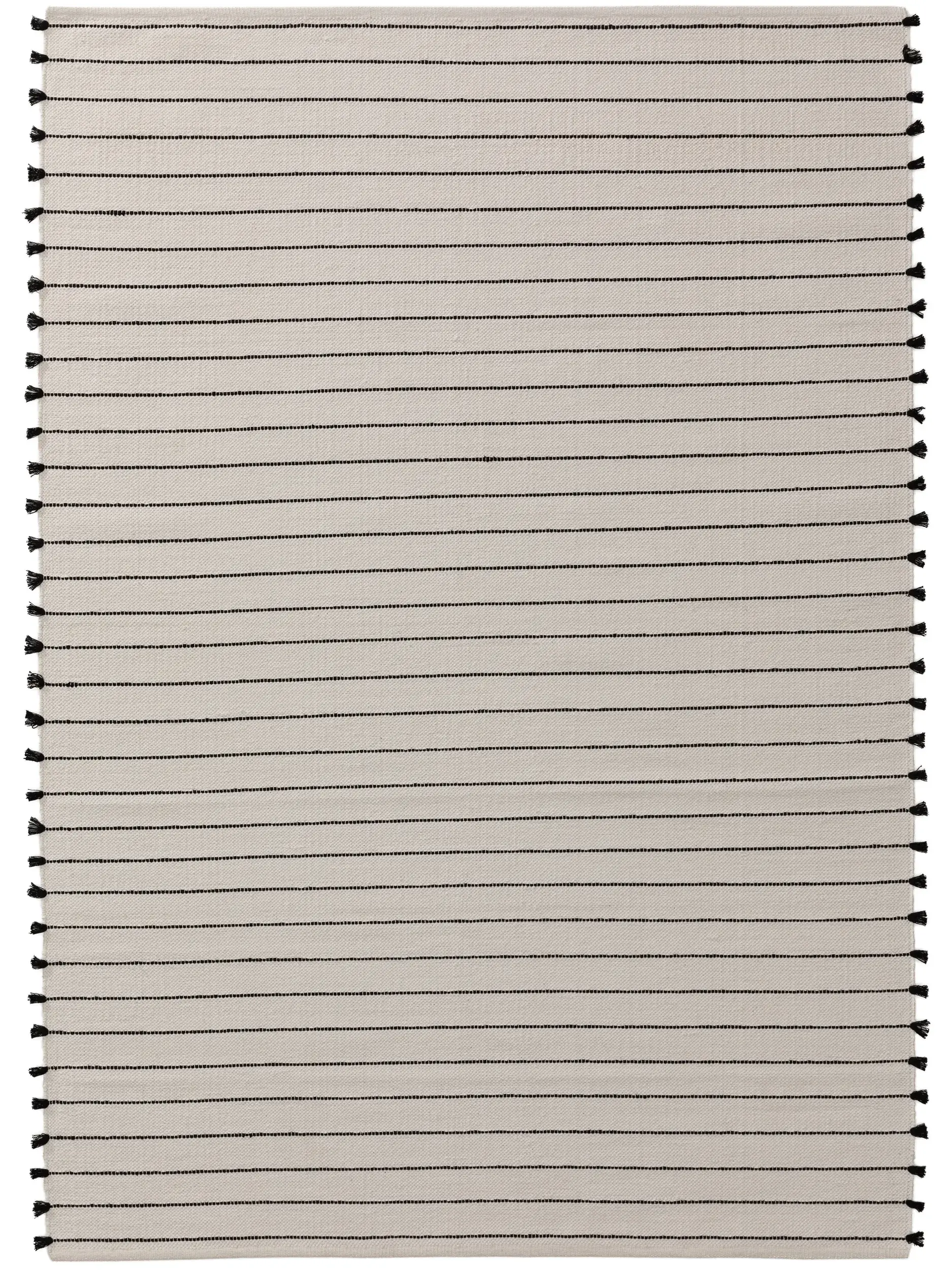 Alfombra de 100% Algodón en Blanco con un pelo de {{Placeholder_Pile Height}} de altura de benuta POP