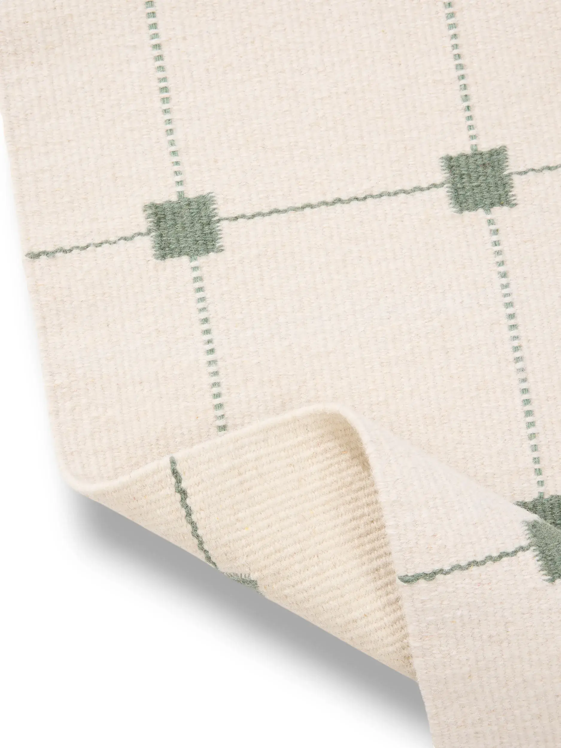 Teppich aus 100% Wolle in Beige mit 100% Wolle hohem Flor von benuta Pure