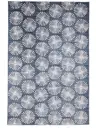 Alfombra lavable Milly Antracita/Azul