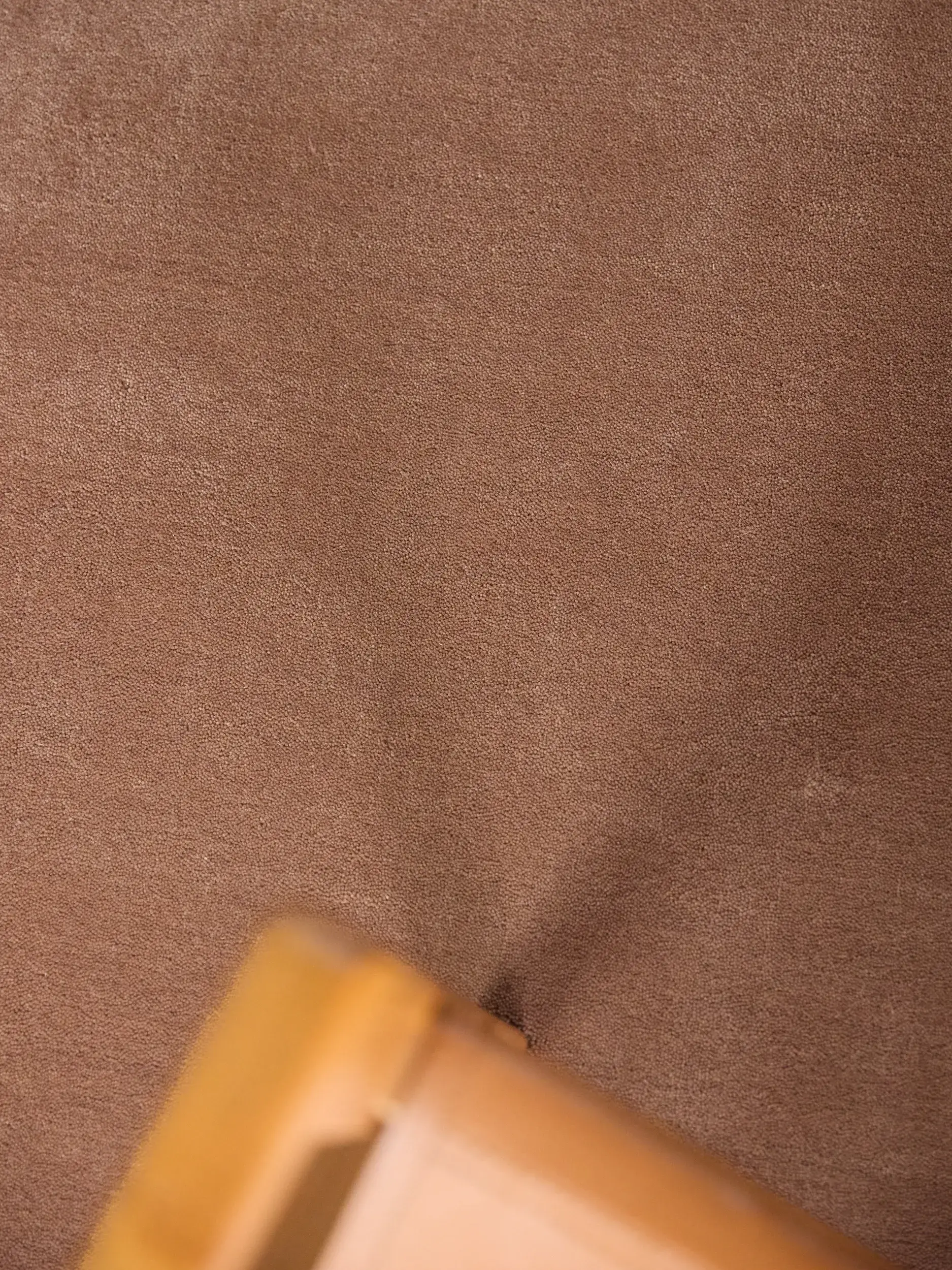 Teppich Mono aus 100% Wolle (aus Neuseeland) in Braun von benuta Finest