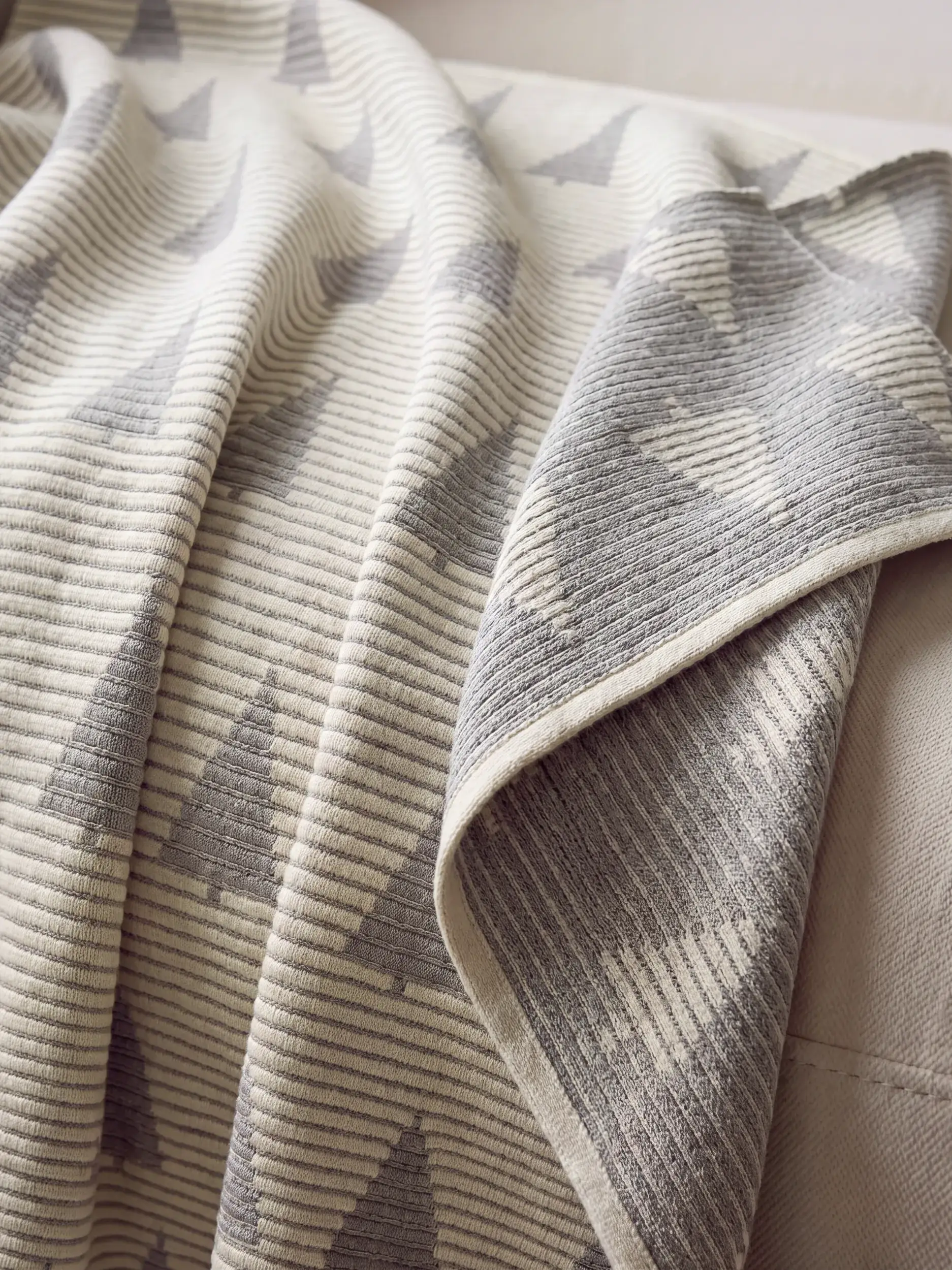 Coperta natalizia Nordic Grigio di benuta