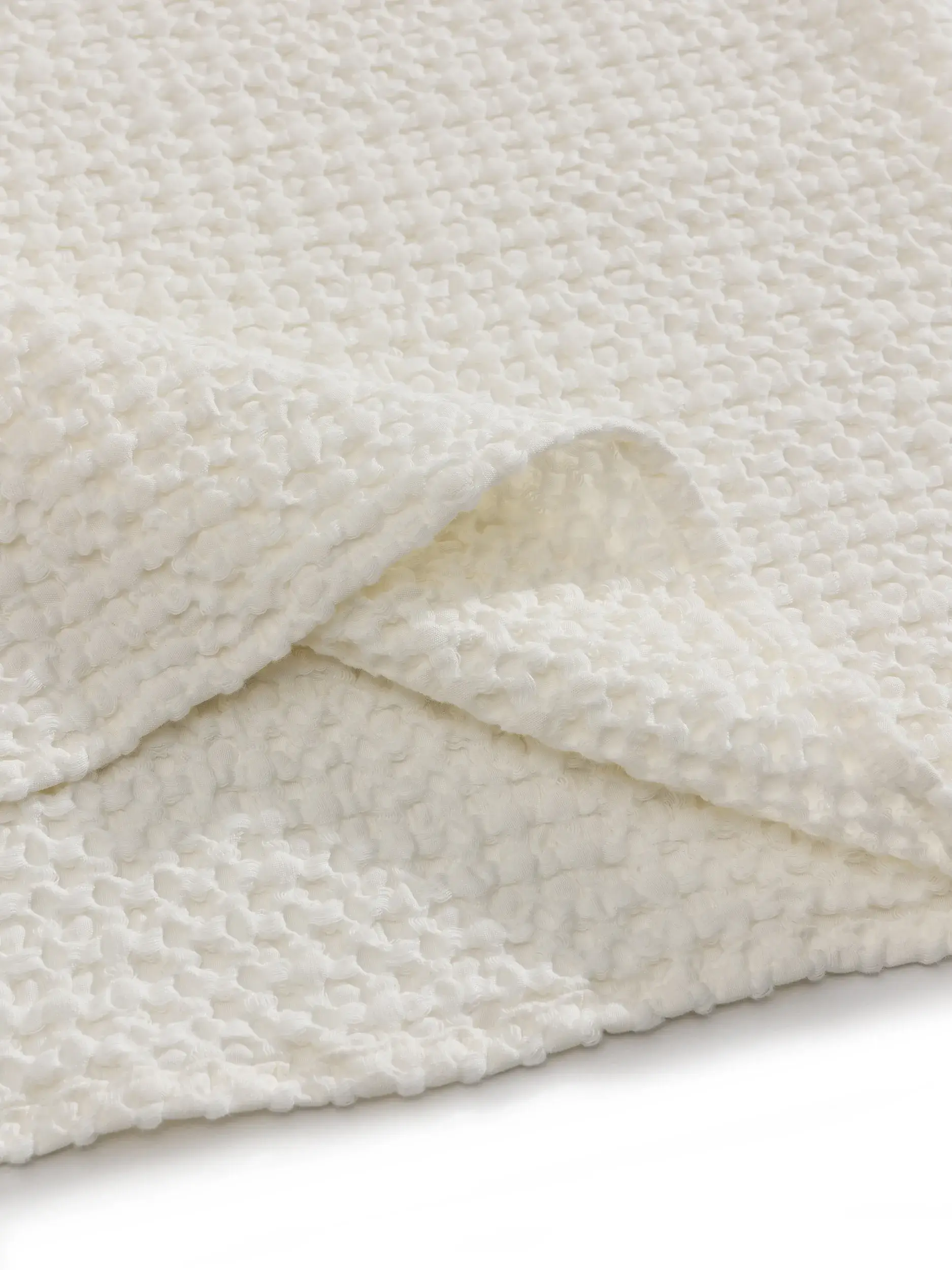 Baumwolldecke Cloe Cream im Design  aus  von benuta