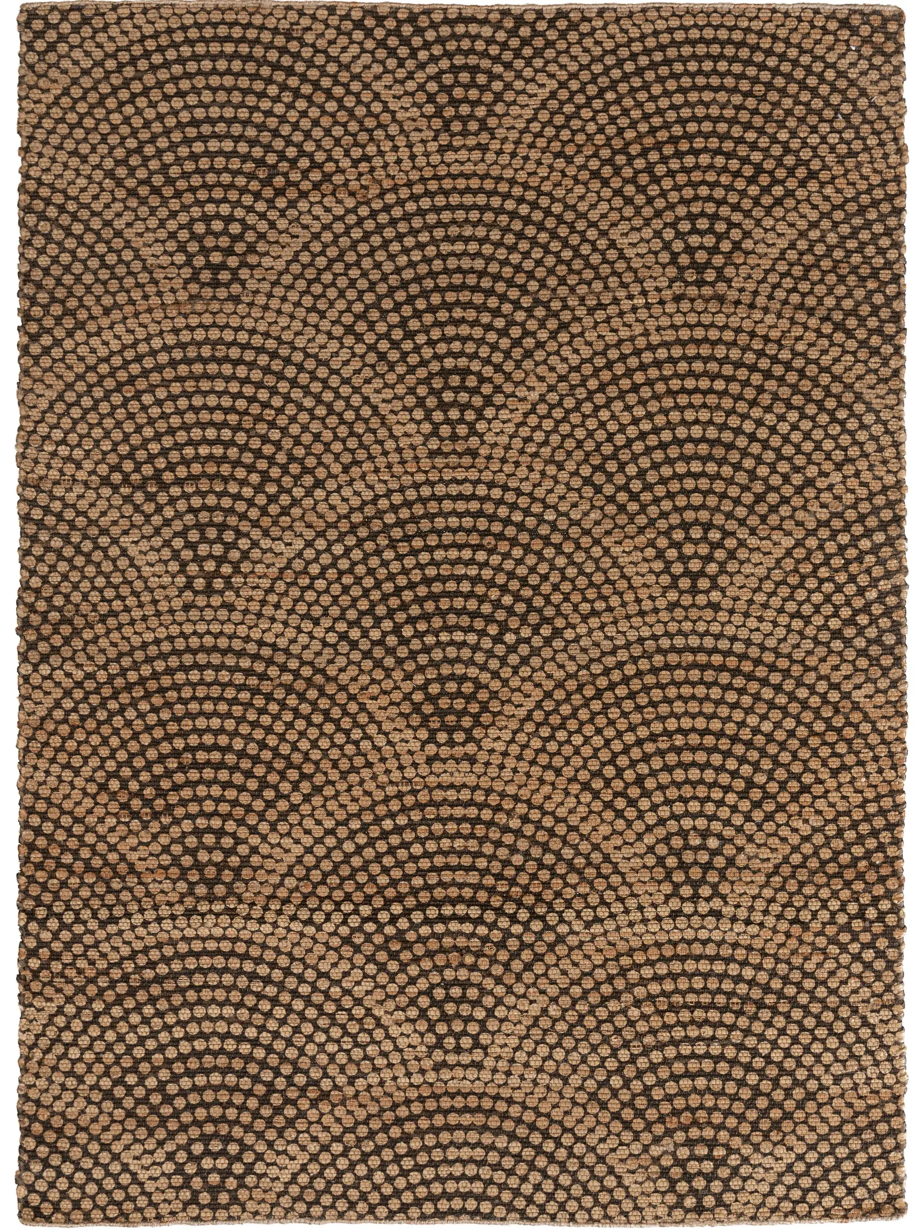 Tappeto di 100% Juta in Beige con pelo alto 100% Juta da benuta pure