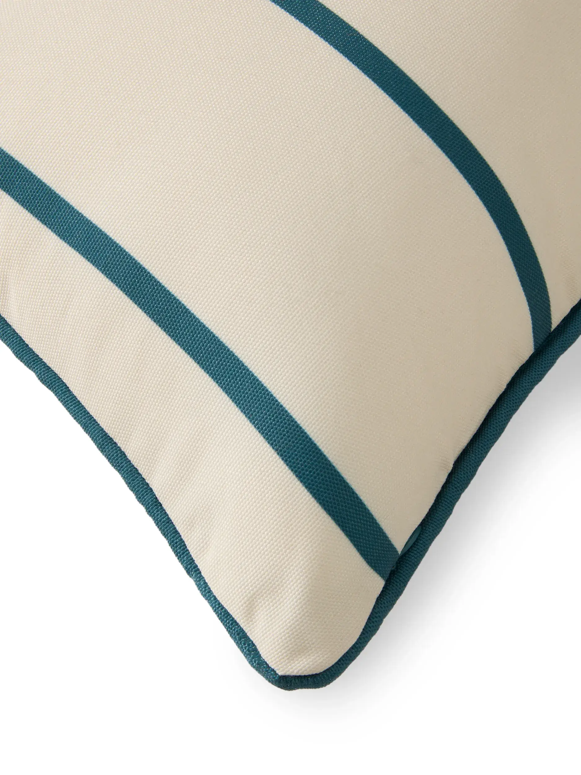 In- & Outdoor Cushion Reed Petrol by benuta Nest