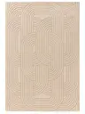 Wollteppich Nuria Beige