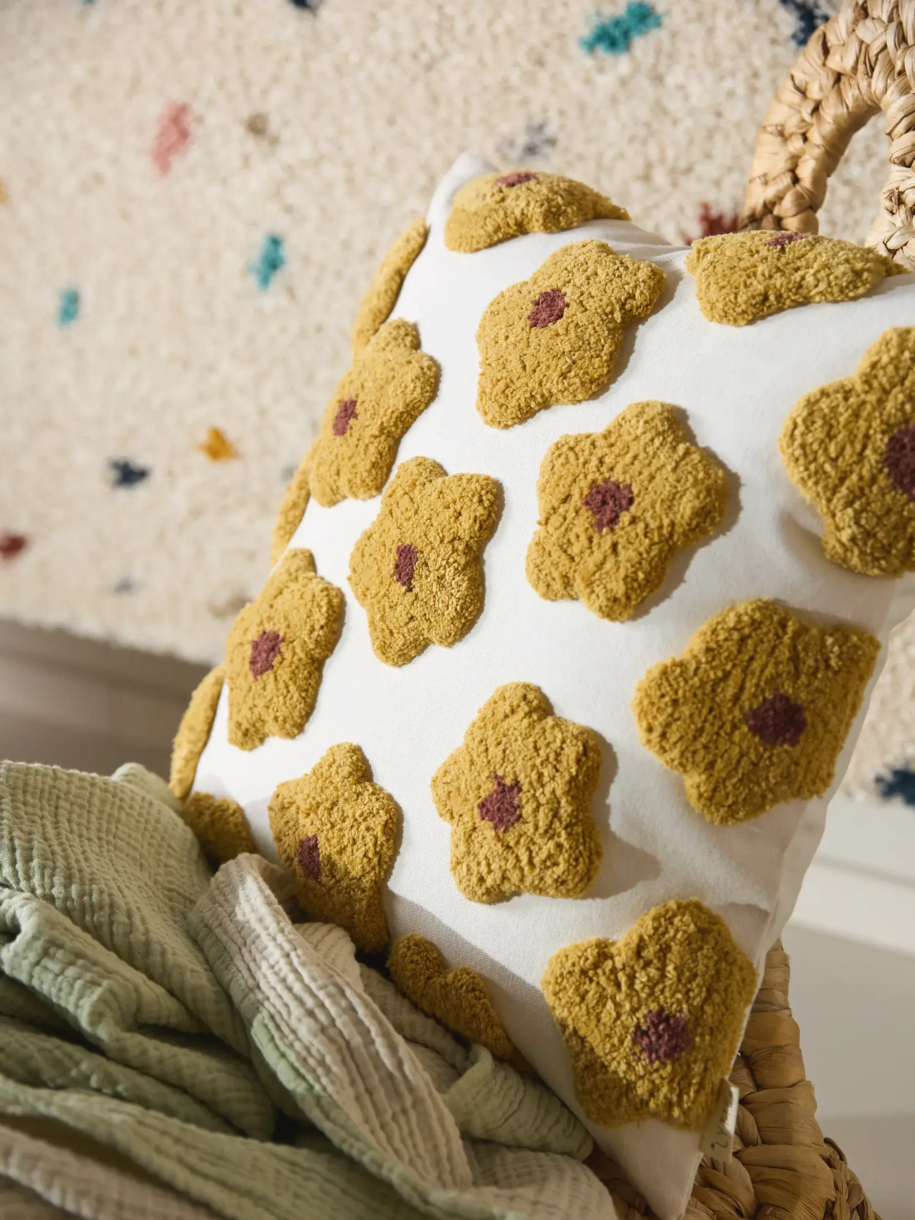 Kissenbezug Gobi Gelb von Lytte