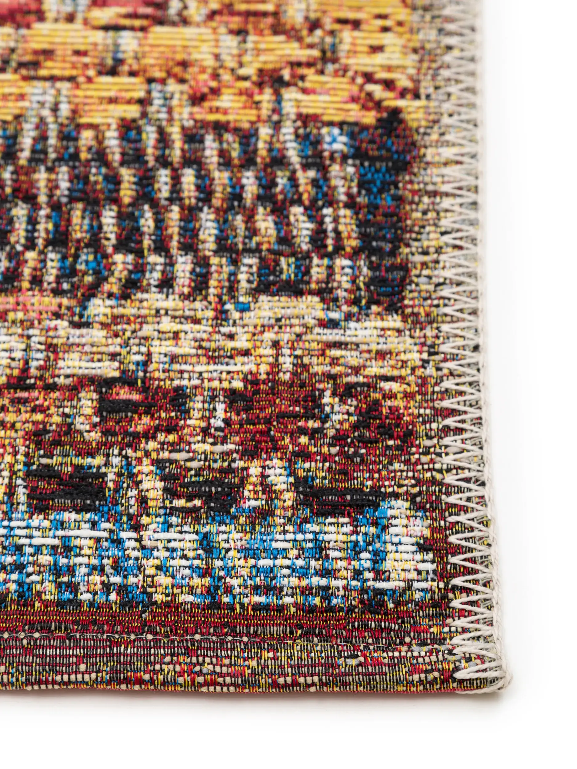 Alfombra de 76% Polipropileno, 24% Poliéster en Multicolor con un pelo de {{Placeholder_Pile Height}} de altura de benuta nest